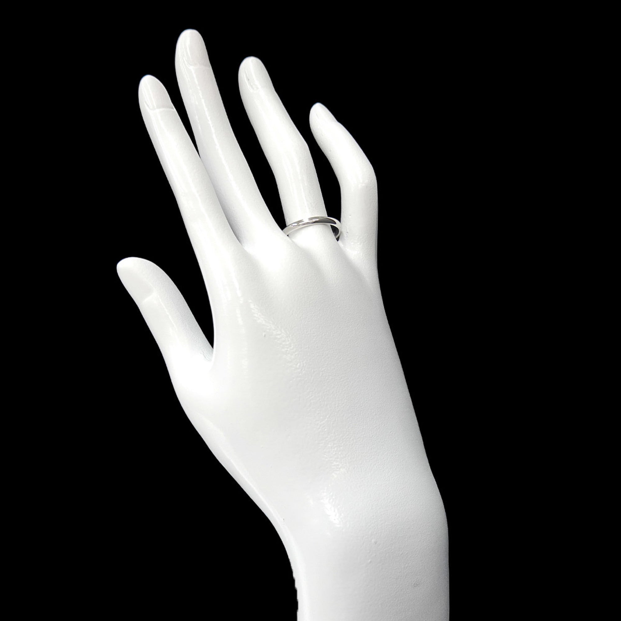 Cartier Platinum 950 Band Ring (Pre-Owned)
