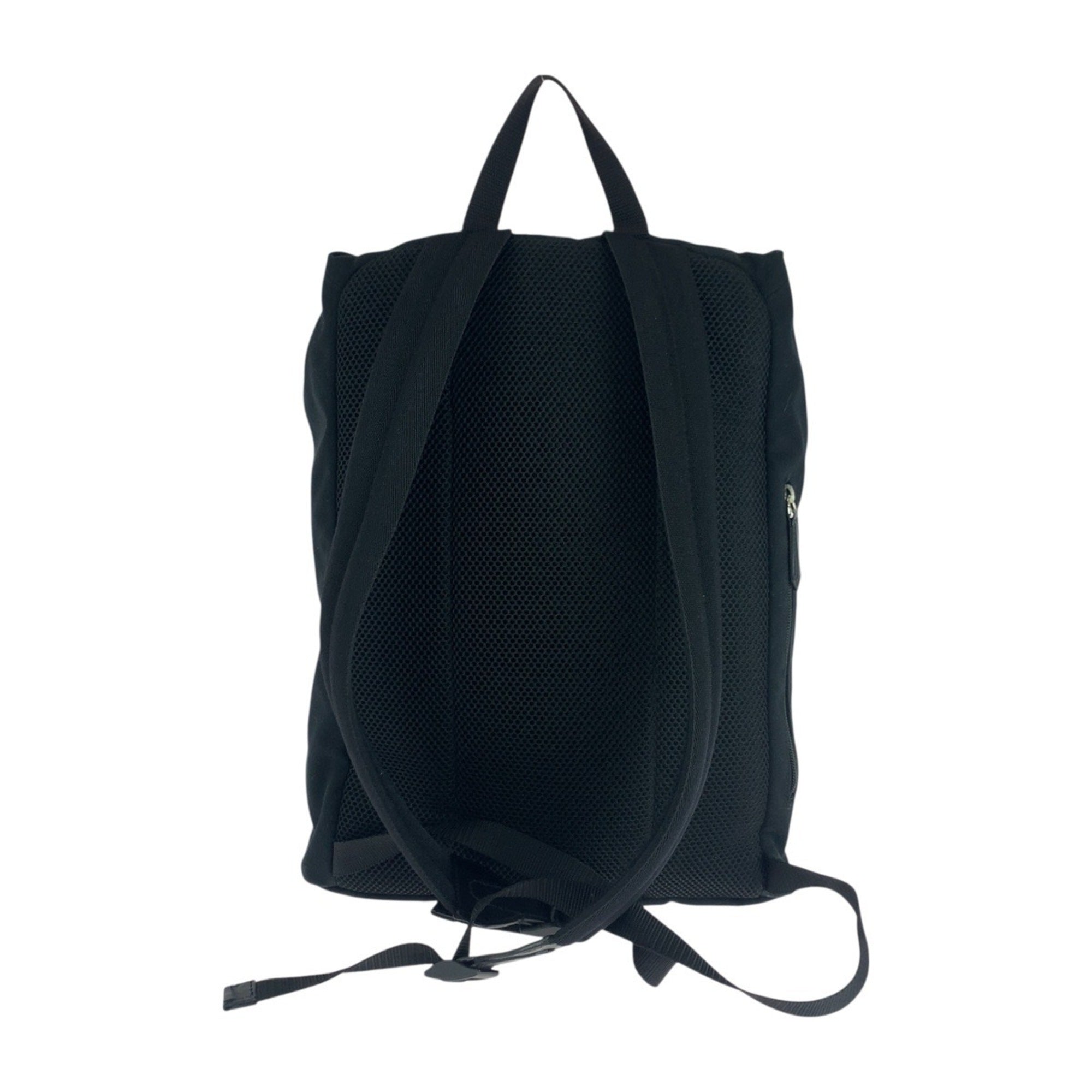 Fendi Black Brown Canvas Backpack (Pre-Owned)