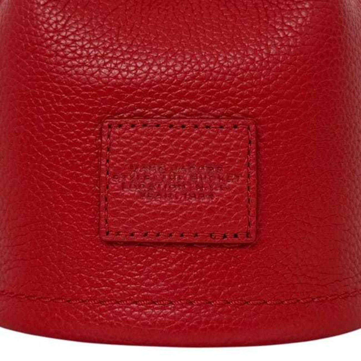 Marc Jacobs Red Color Leather Handbag Shoulder Bag (Pre-Owned)