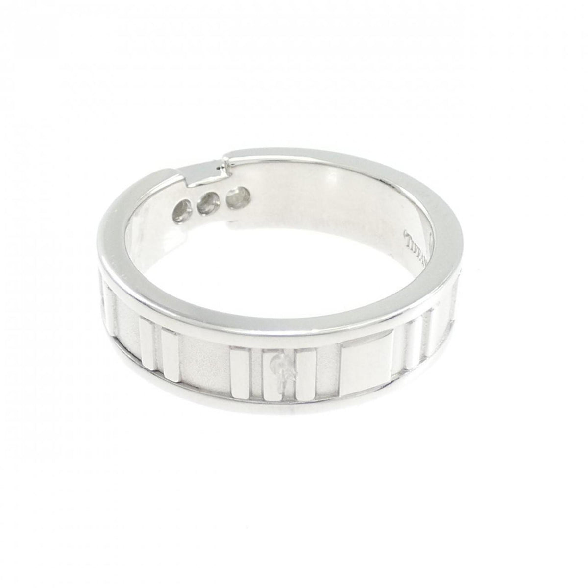 Tiffany White Gold (18K) Band Ring (Pre-Owned)