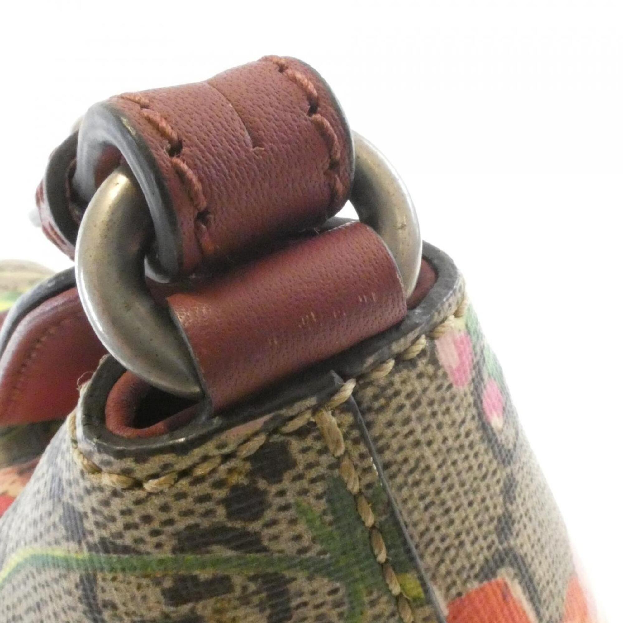 Gucci Beige Gg Supreme Canvas Handbag (Pre-Owned)