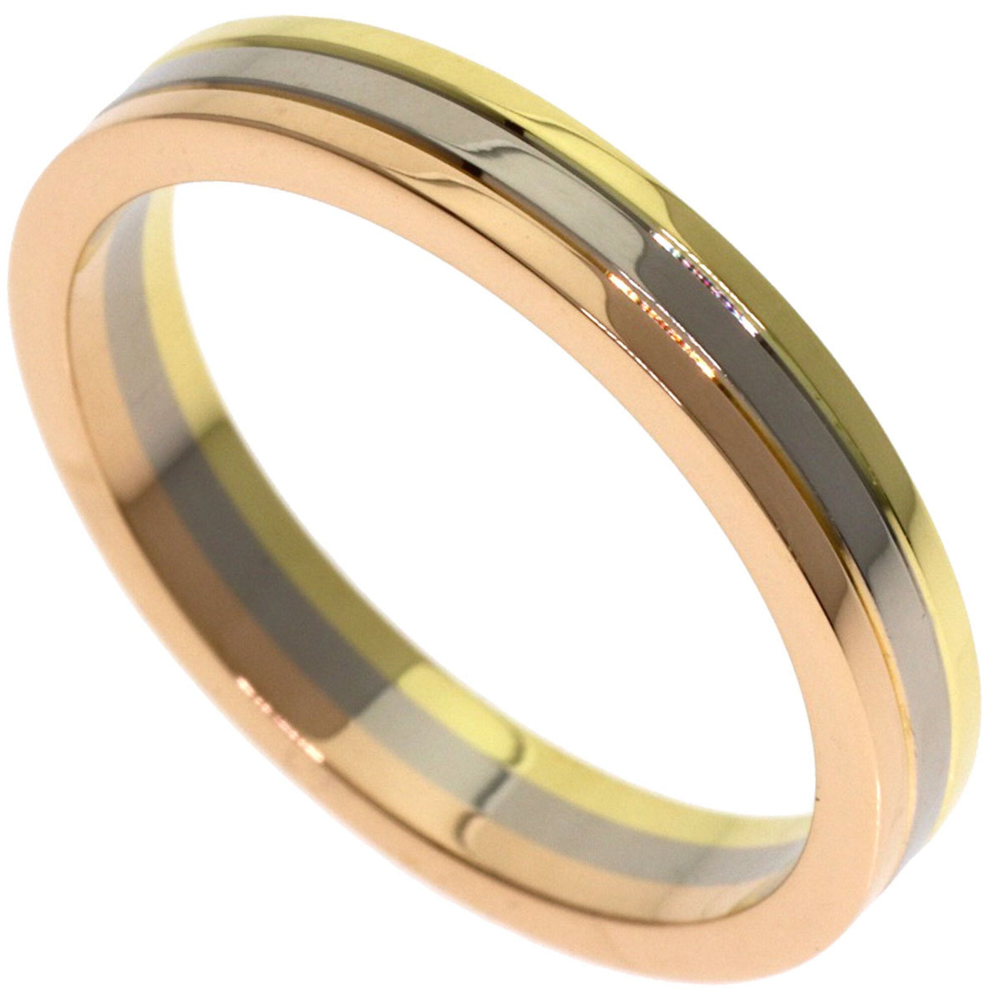 Cartier Yellow Gold (18K) Pink Gold (18K) White Gold (18K) Band Ring (Pre-Owned)