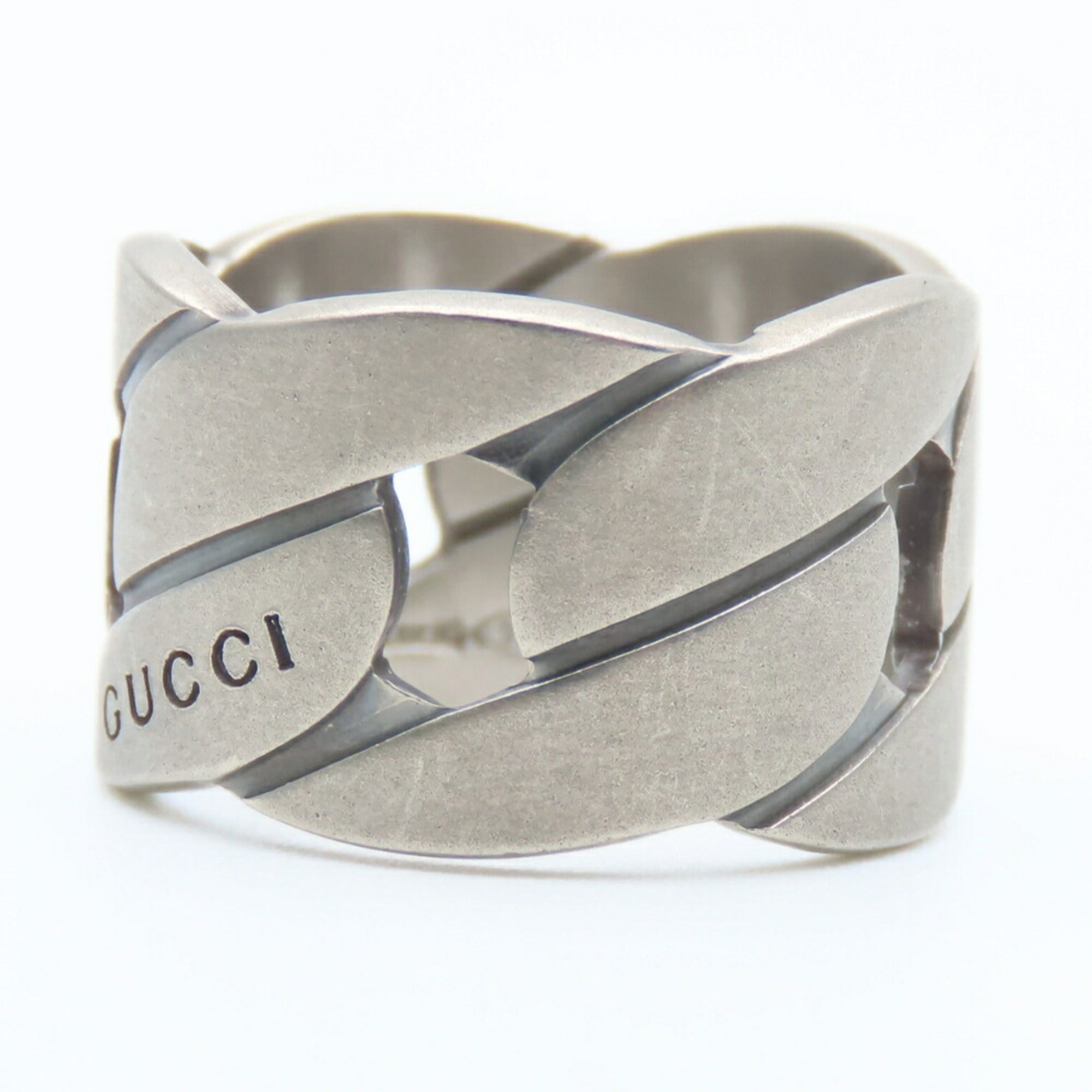 Gucci Silver Silver 925 Band Ring (Pre-Owned)