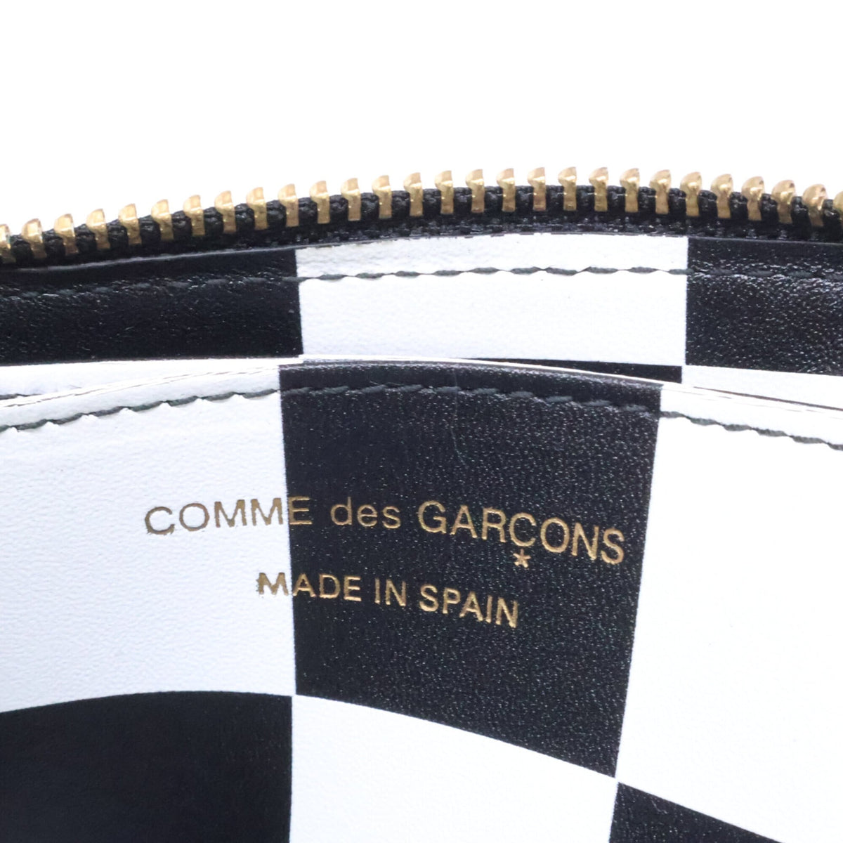 Comme Des Garçons Black Leather Coin Purse/Coin Case (Pre-Owned)