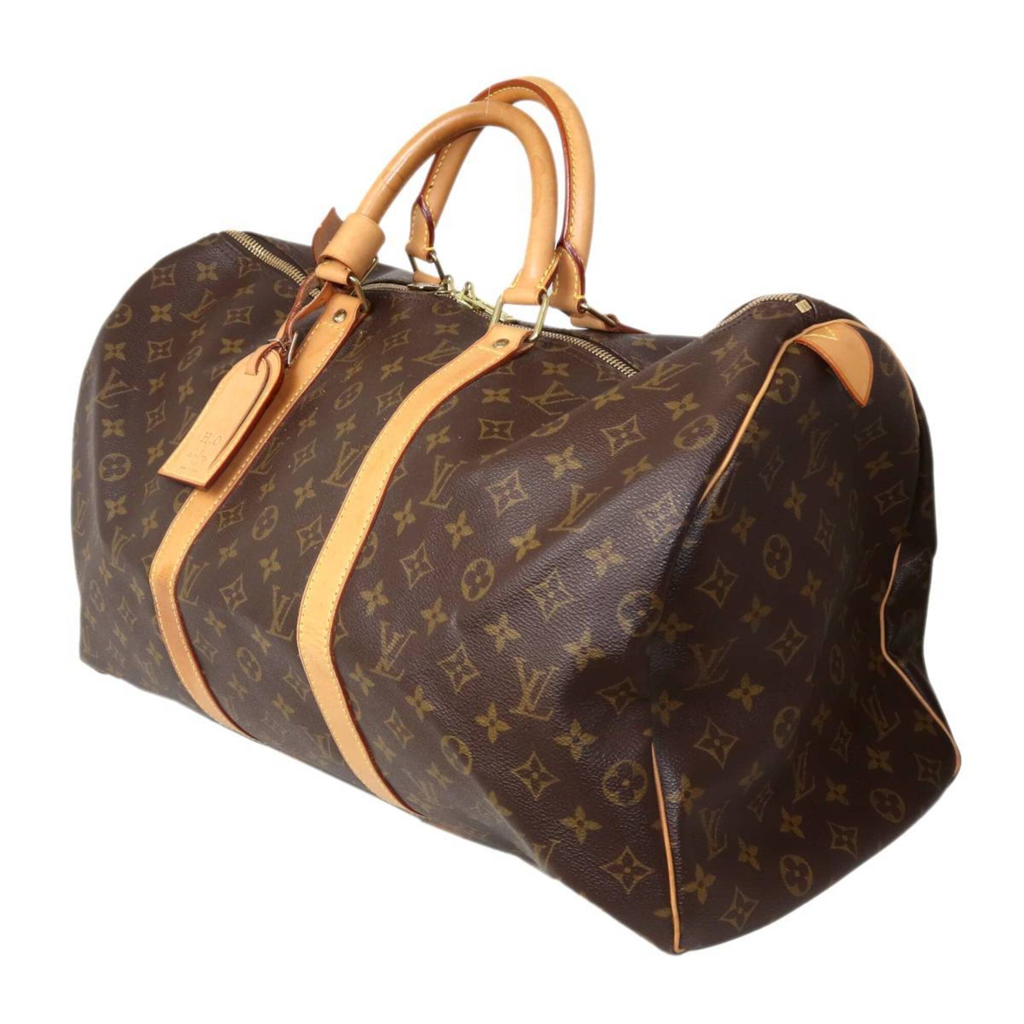Louis Vuitton Monogram Brown Monogram Boston Bag (Pre-Owned)