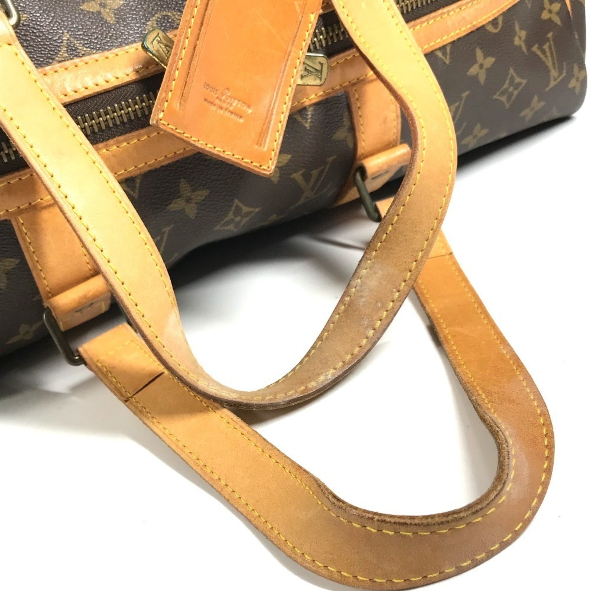 Louis Vuitton Brown Monogram Canvas Boston Bag Handbag (Pre-Owned)