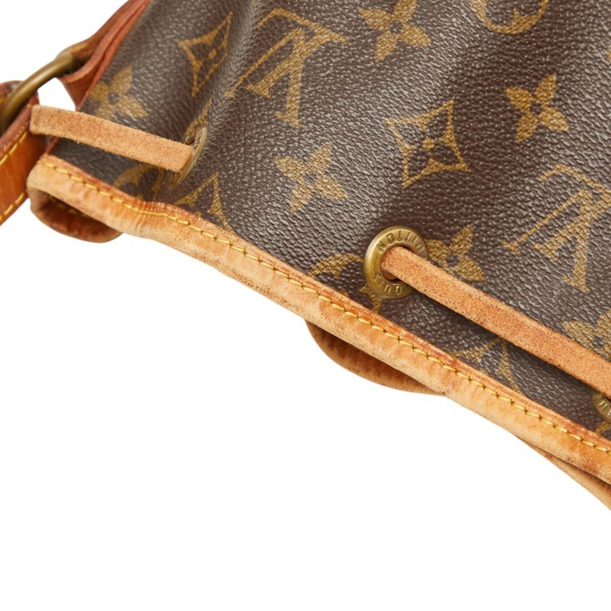 Louis Vuitton Brown Pvc Leather Shoulder Bag (Pre-Owned)