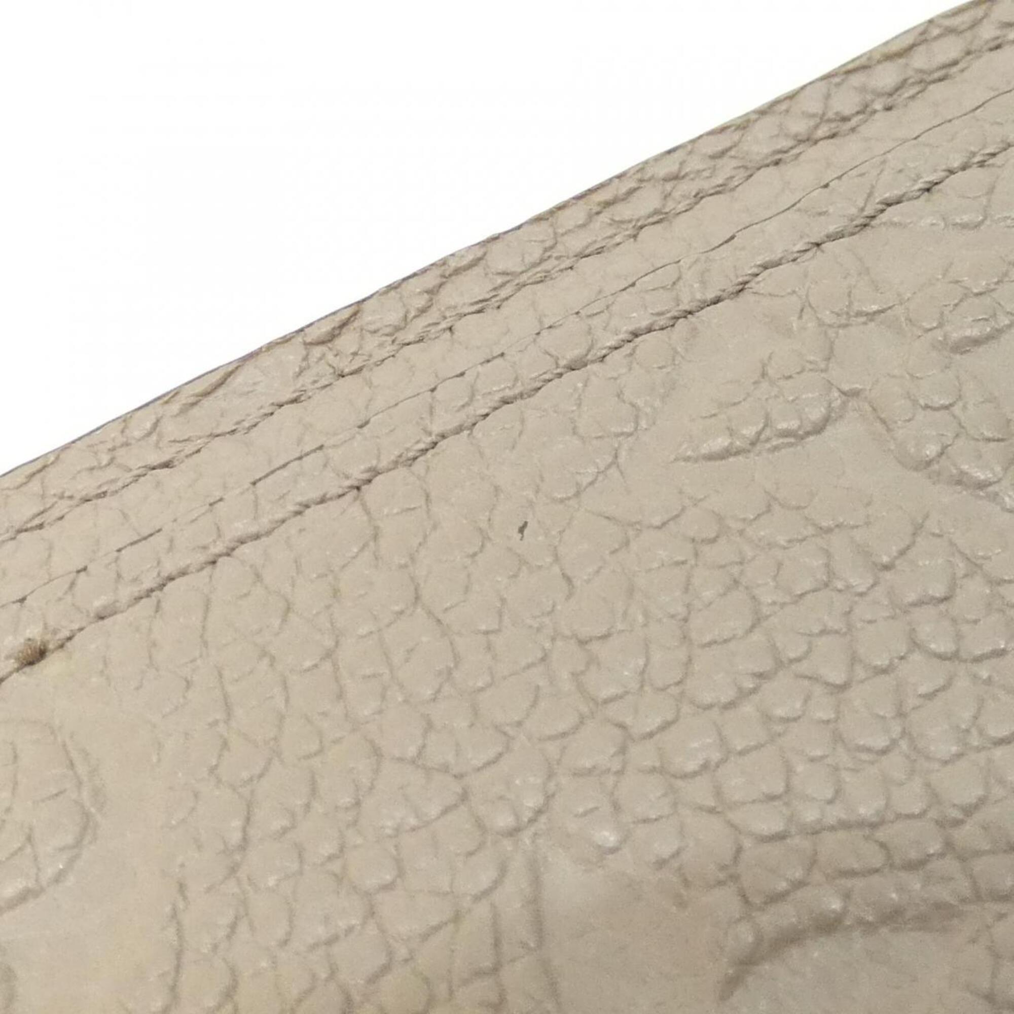Louis Vuitton Monogram Empreinte Tourterelle Leather Wallet (Bi-Fold) (Pre-Owned)