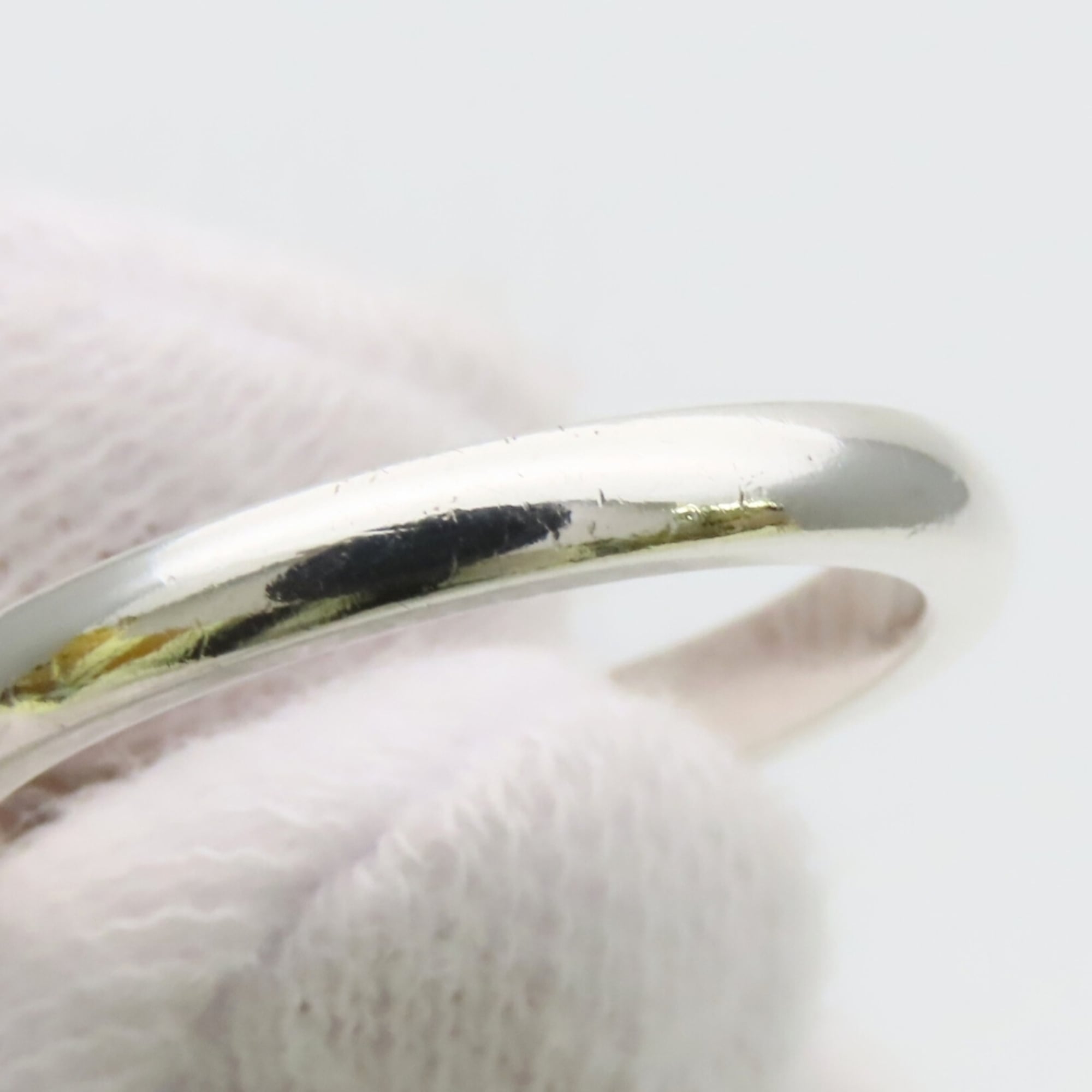 Tiffany Stacking Silver Silver 925 Band Ring (Pre-Owned)