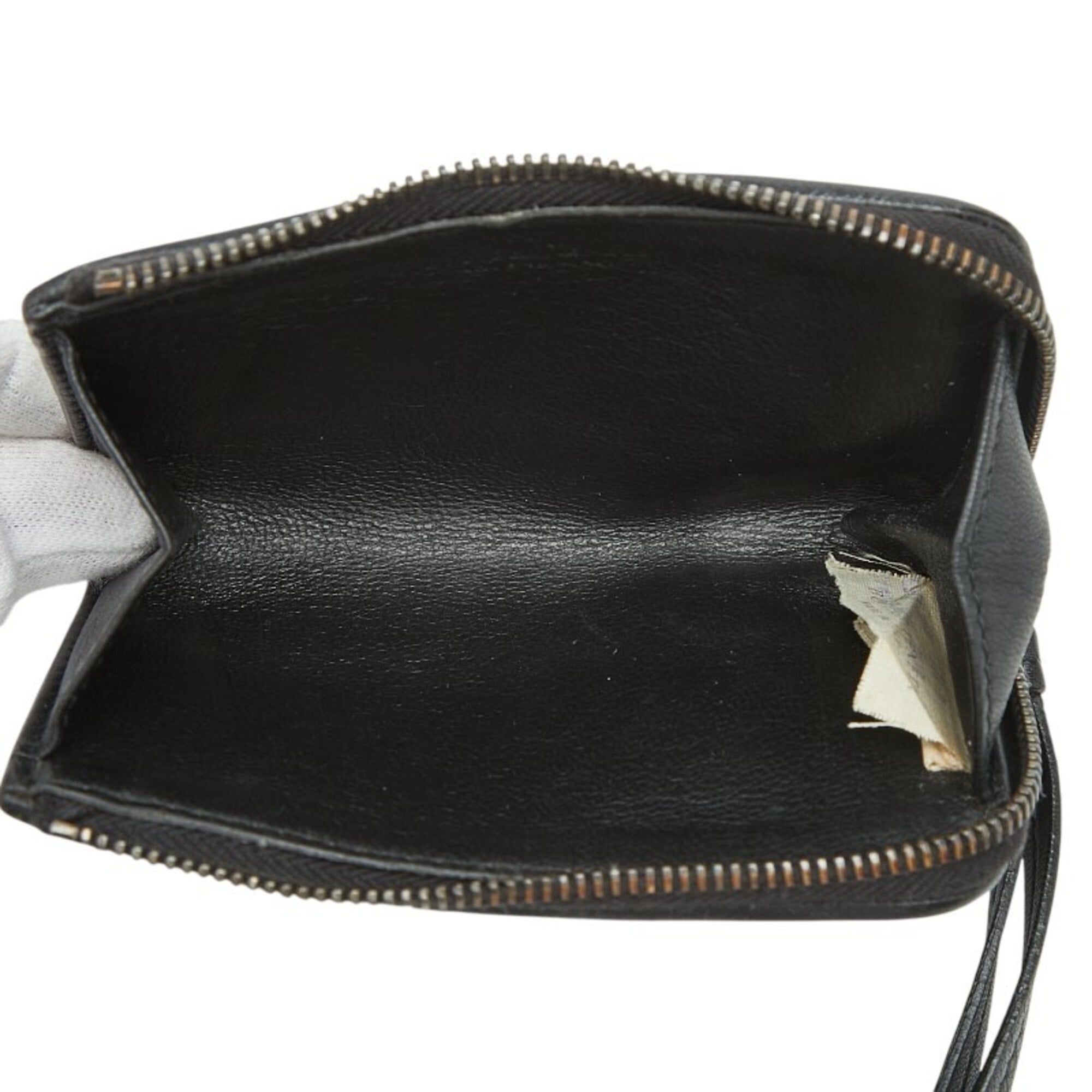 Bottega Veneta Brown Leather Coin Purse/Coin Case (Pre-Owned)