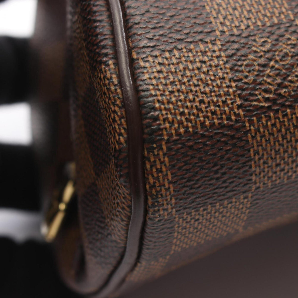 Louis Vuitton Brown Damier Canvas Coated Canvas Handbag (Pre-Owned)