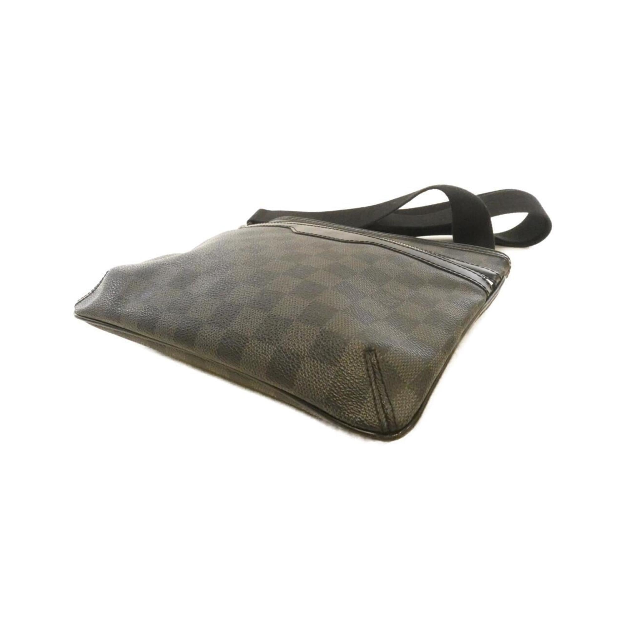 Louis Vuitton Graphite Coated Canvas Shoulder Bag (Pre-Owned)