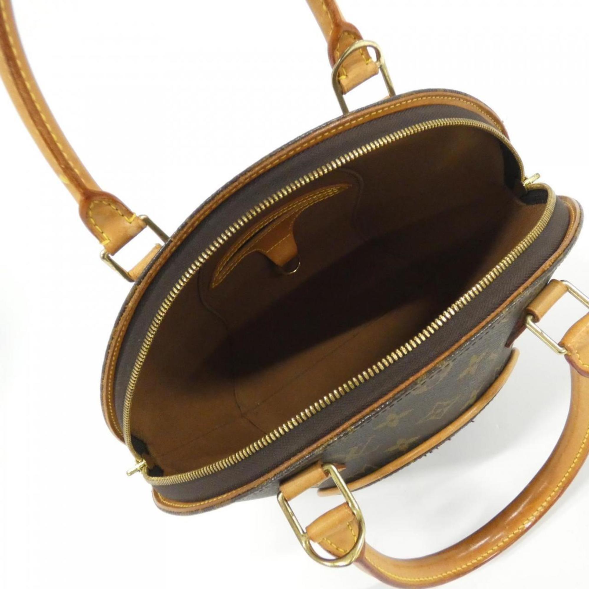 Louis Vuitton Brown Coated Canvas Handbag (Pre-Owned)
