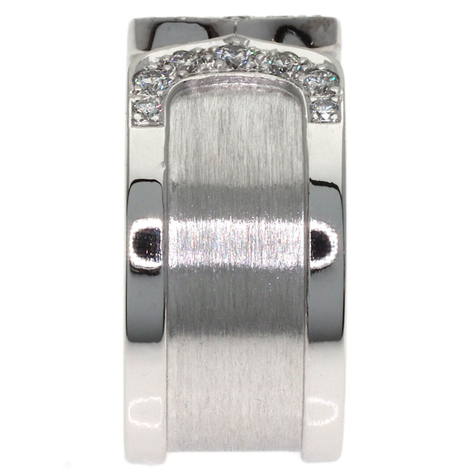 Cartier White Gold White Gold (18K) Band Ring (Pre-Owned)