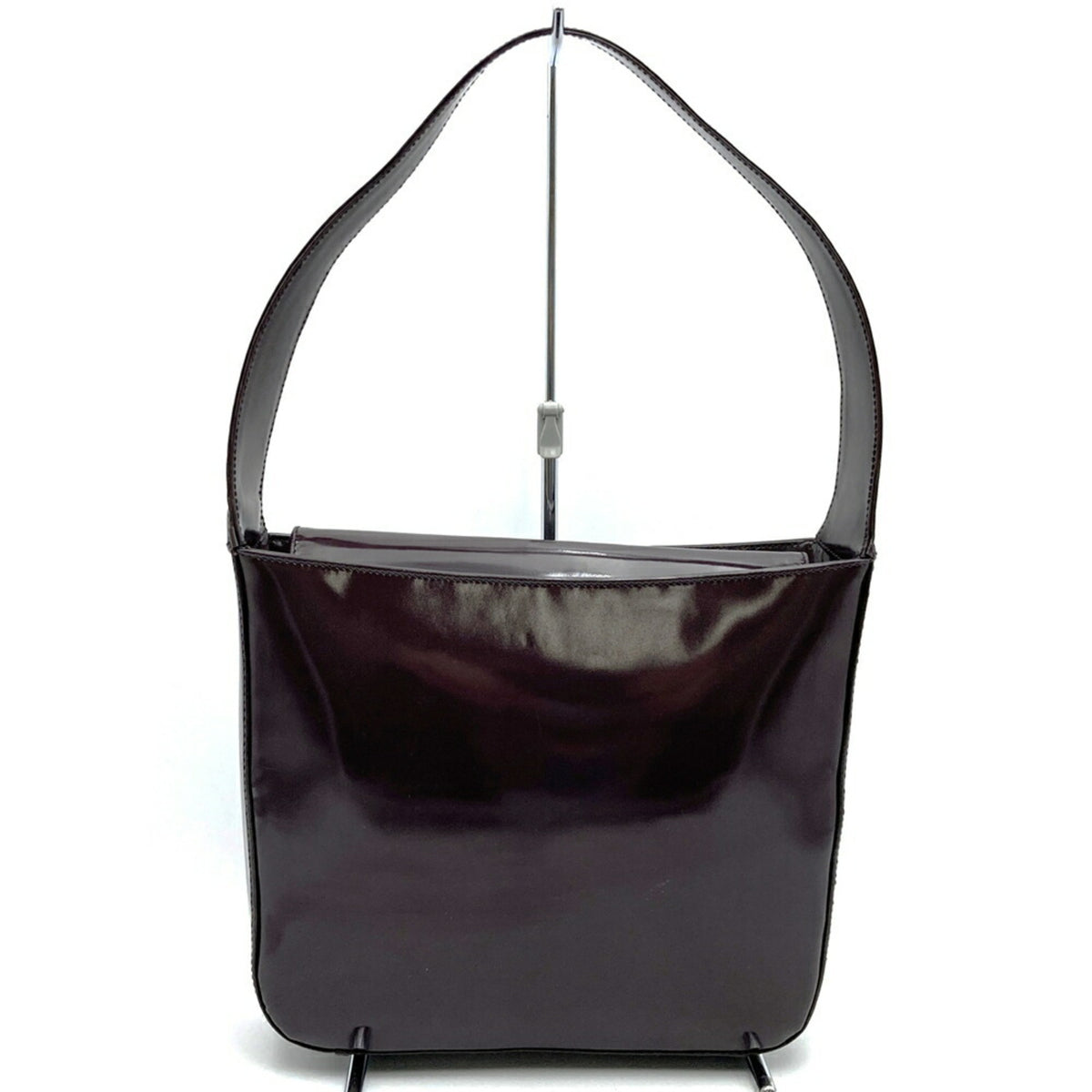 Gucci Brown Patent Leather Shoulder Bag (Pre-Owned)