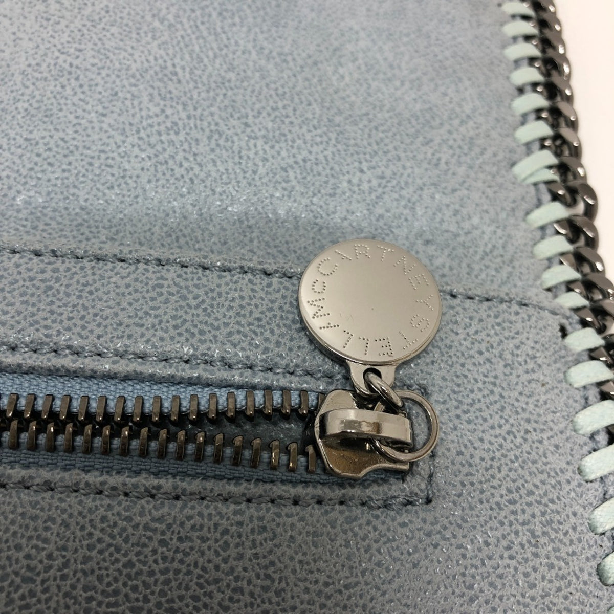Stella Mccartney Blue Fabric Clutch Bag (Pre-Owned)