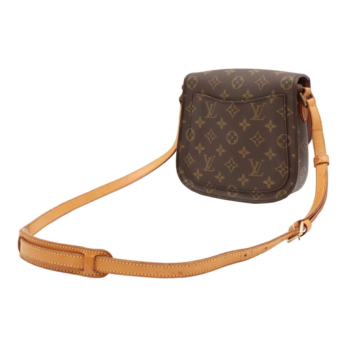 Louis Vuitton Brown Galle Monogram Monogram Pochette Shoulder Bag (Pre-Owned)