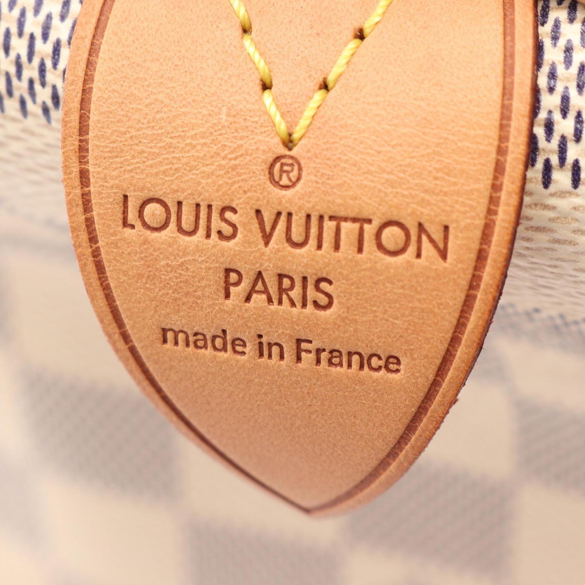 Louis Vuitton White Pvc Leather Handbag (Pre-Owned)