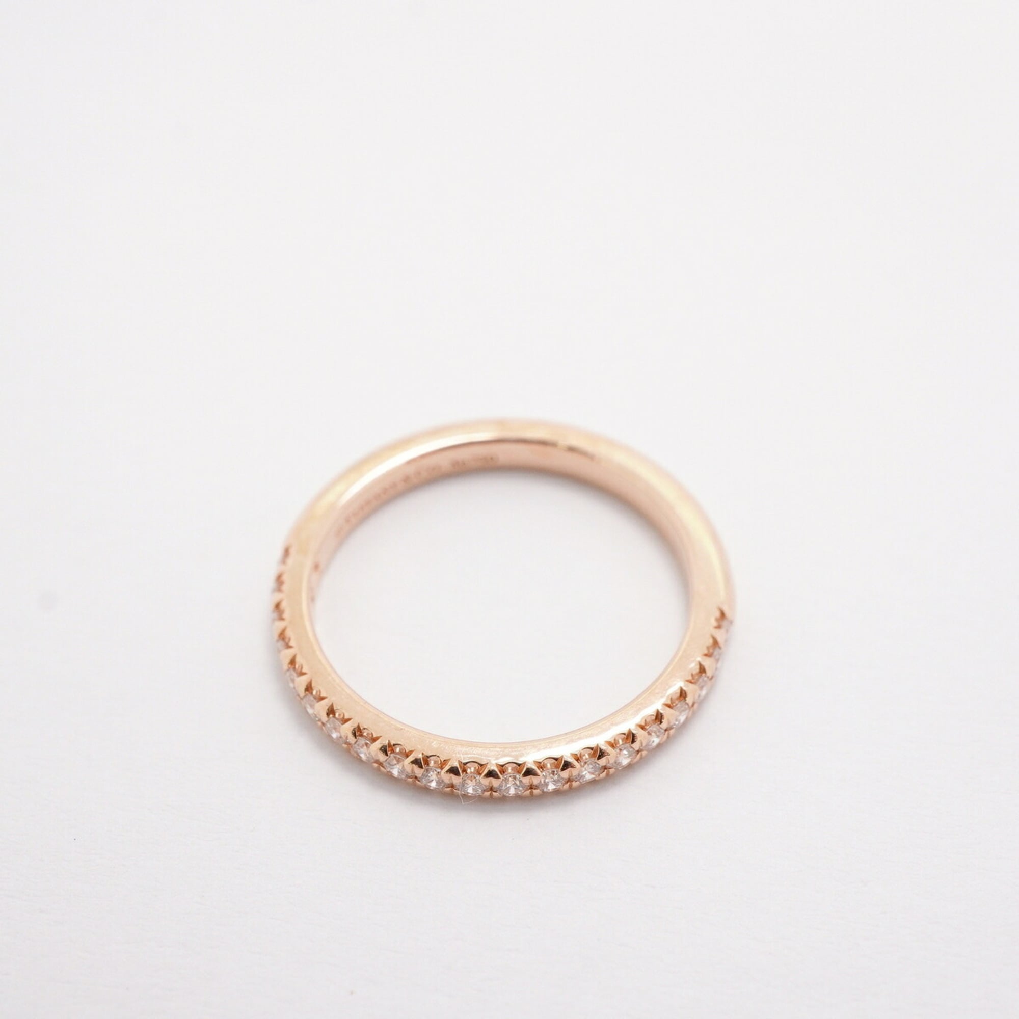 Tiffany Pink Gold (18K) Band Ring (Pre-Owned)