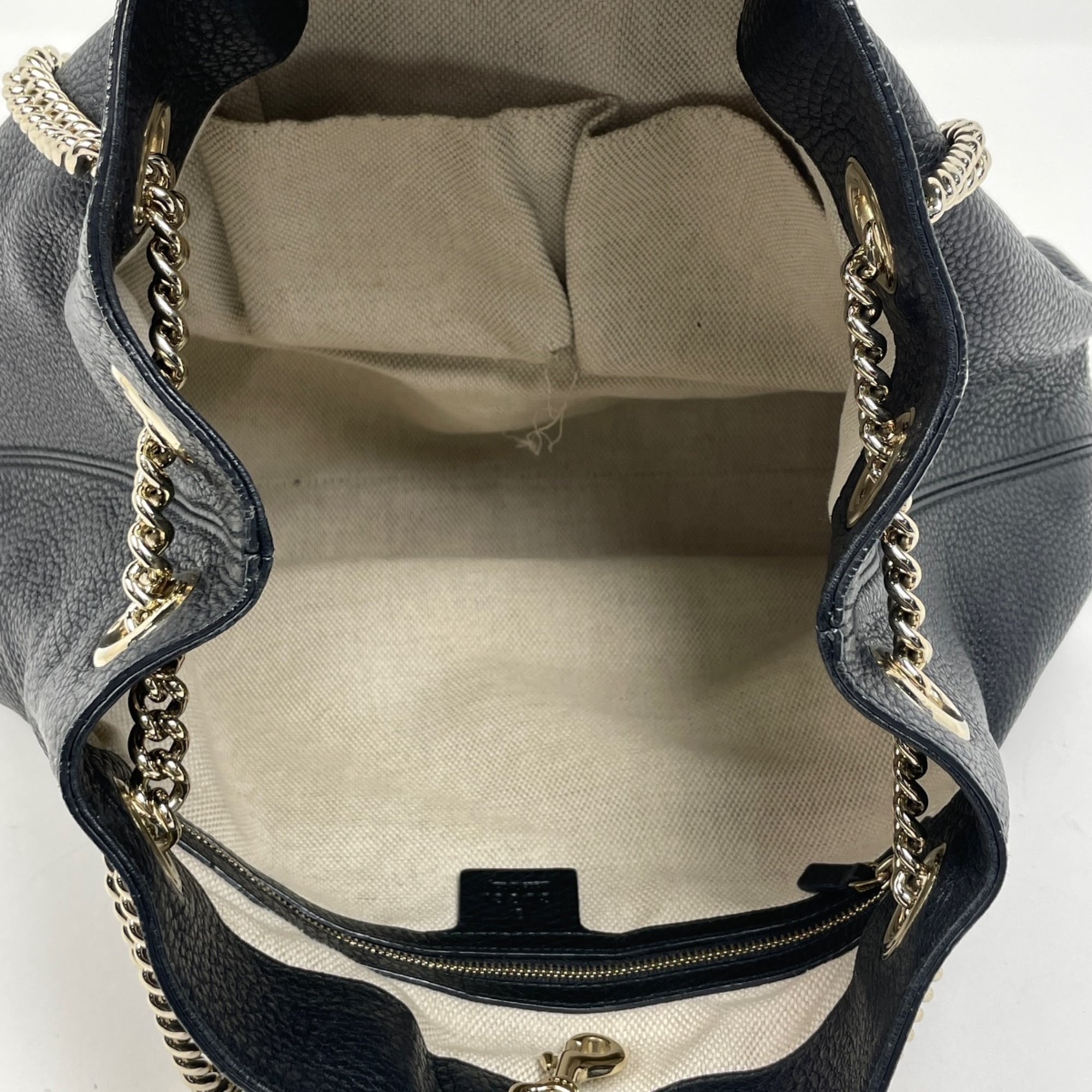 Gucci Black Leather Shoulder Bag (Pre-Owned)
