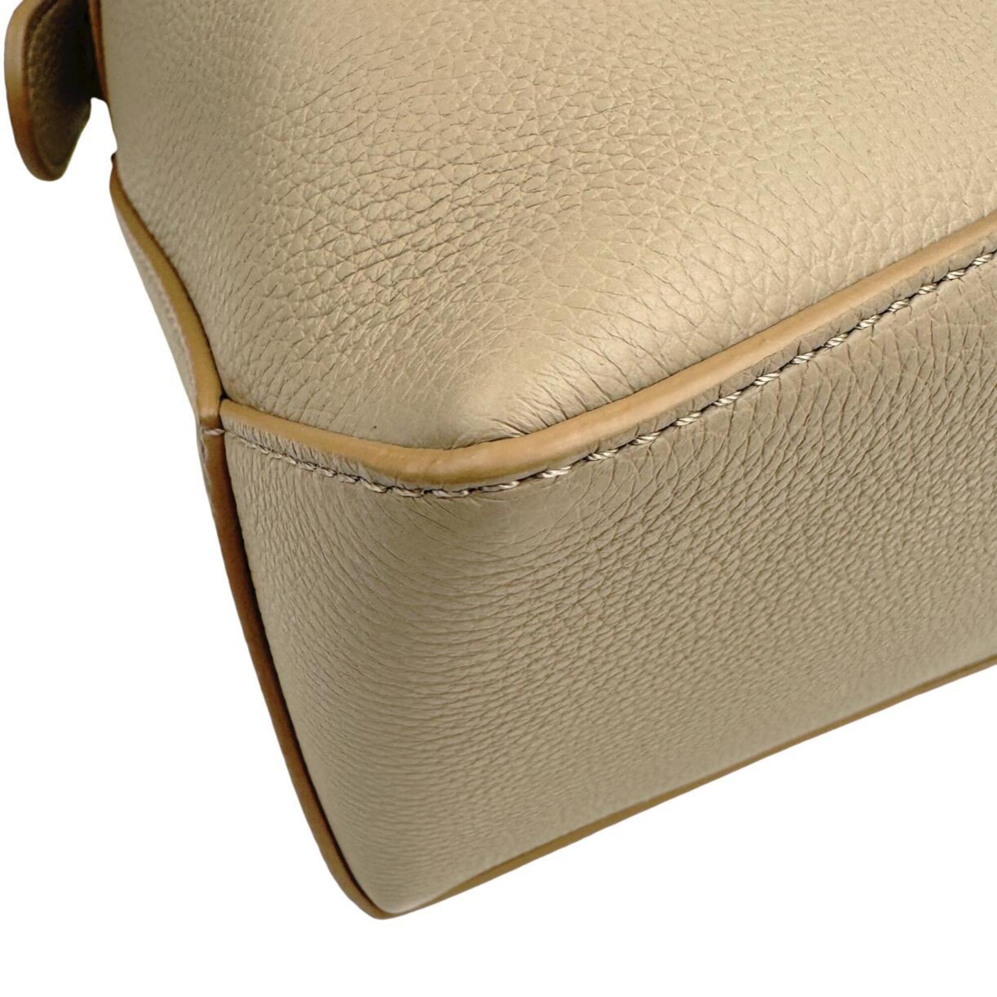 Loewe Sand Leather Handbag Shoulder Bag (Pre-Owned)