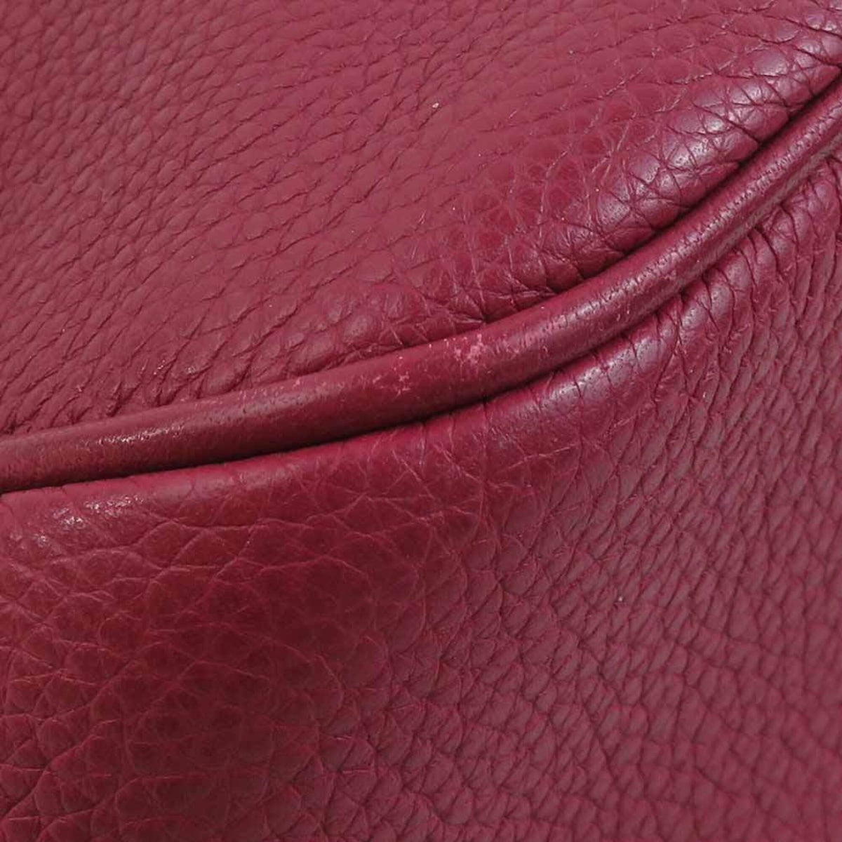 Fendi Bordeaux Leather Shoulder Bag (Pre-Owned)