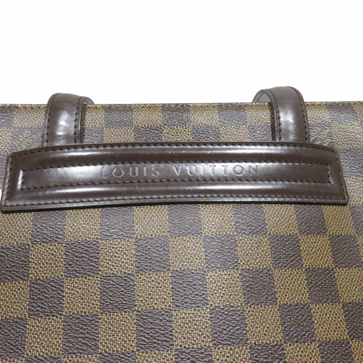 Louis Vuitton Damier Brown Damier Canvas Tote Bag (Pre-Owned)