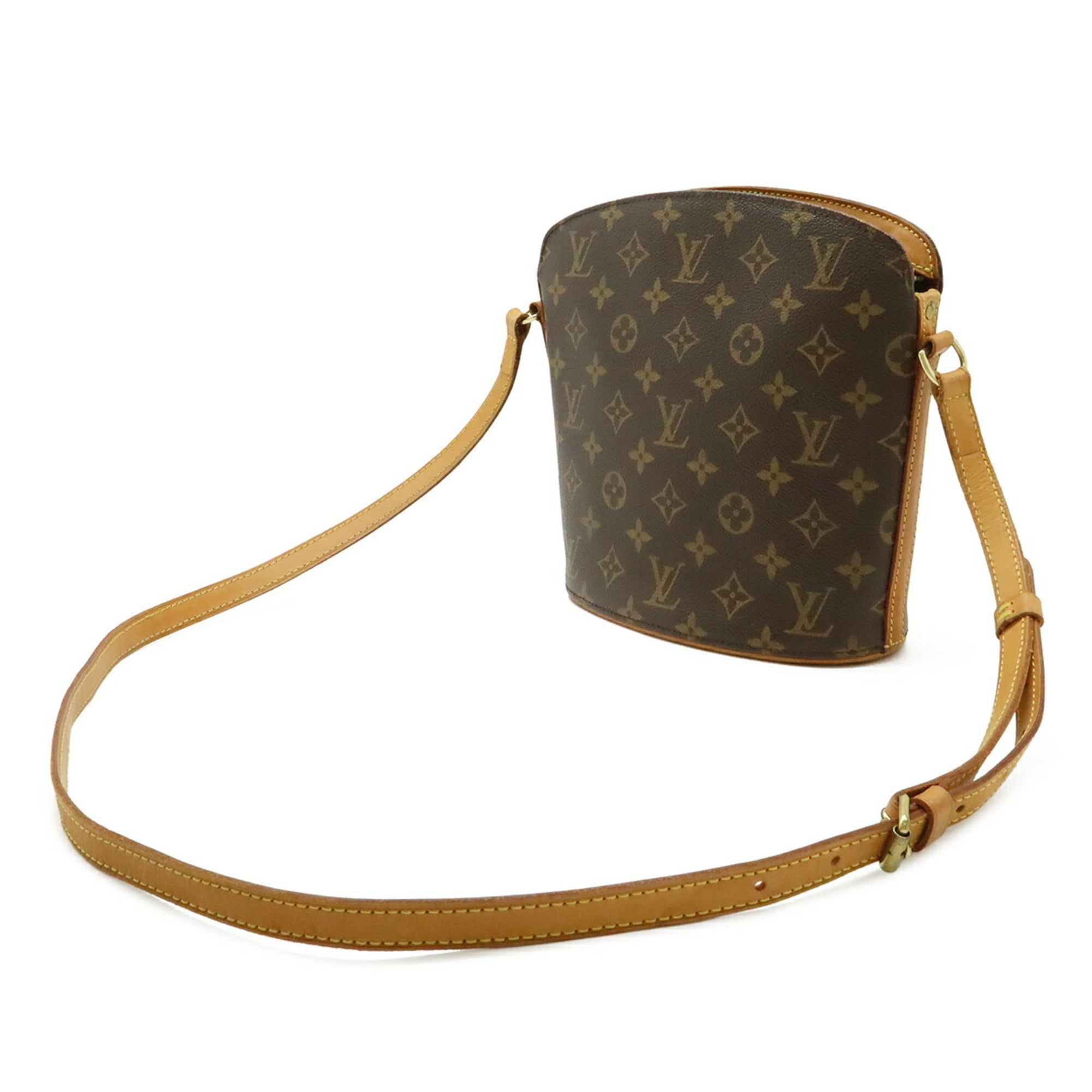 Louis Vuitton Brown Monogram Monogram Coated Canvas Pvc Shoulder Bag (Pre-Owned)