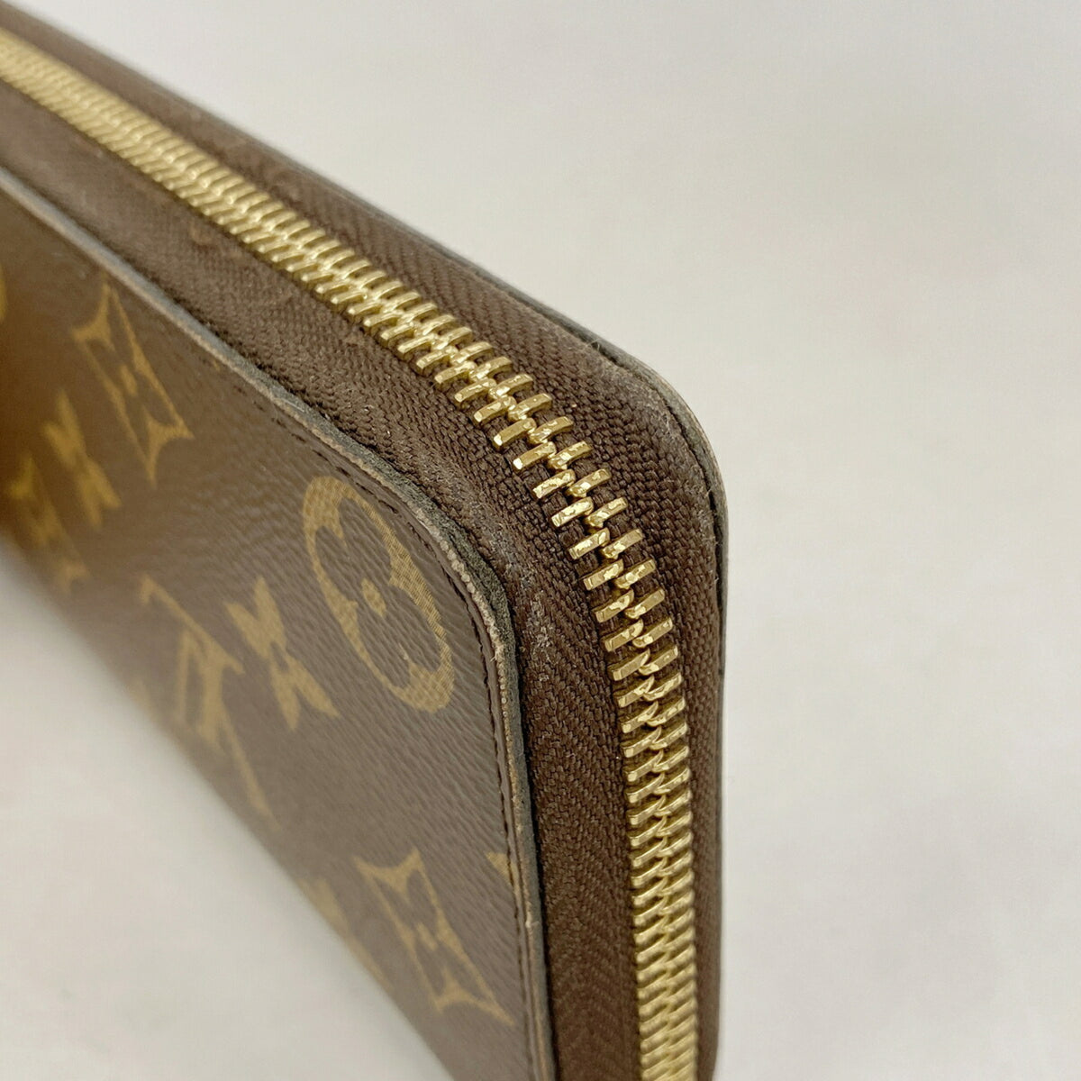 Louis Vuitton Brown Fuchsia Long Wallet (Bi-Fold) (Pre-Owned)