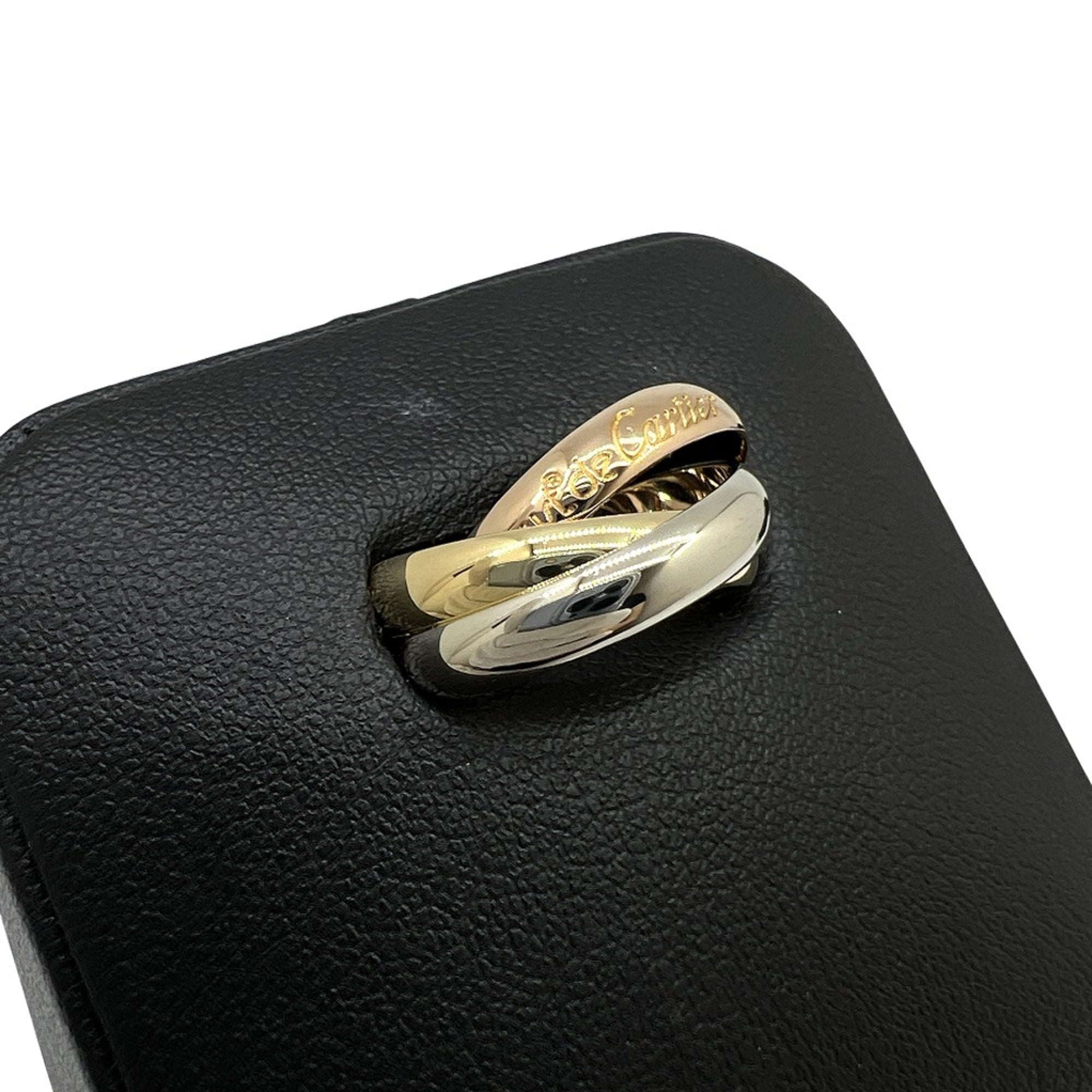 Cartier Pink Gold White Gold Yellow Gold Yellow Gold (18K) Pink Gold (18K) White Gold (18K) Band Ring (Pre-Owned)