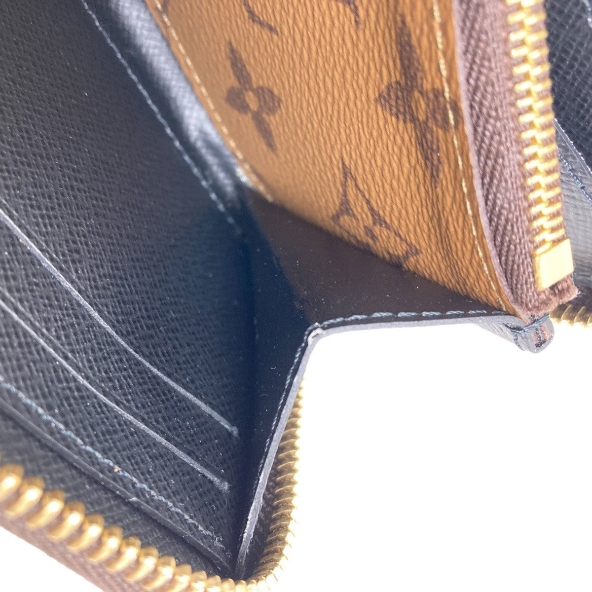 Louis Vuitton Monogram Reverse Monogram Reverse Monogram Reverse Long Wallet (Bi-Fold) (Pre-Owned)