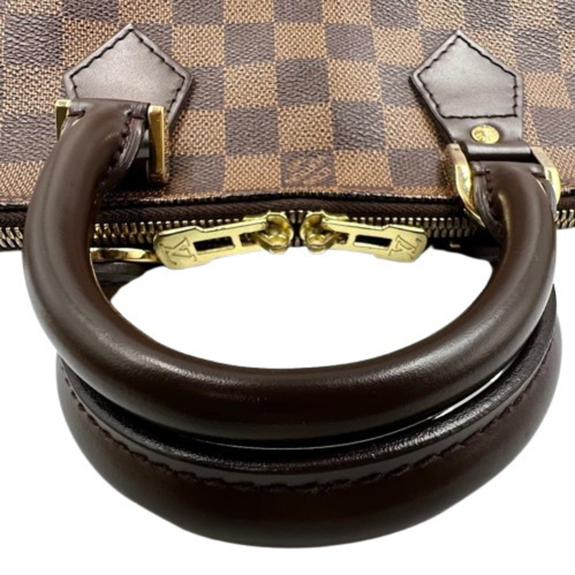 Louis Vuitton Brown Damier Canvas Pvc Handbag (Pre-Owned)