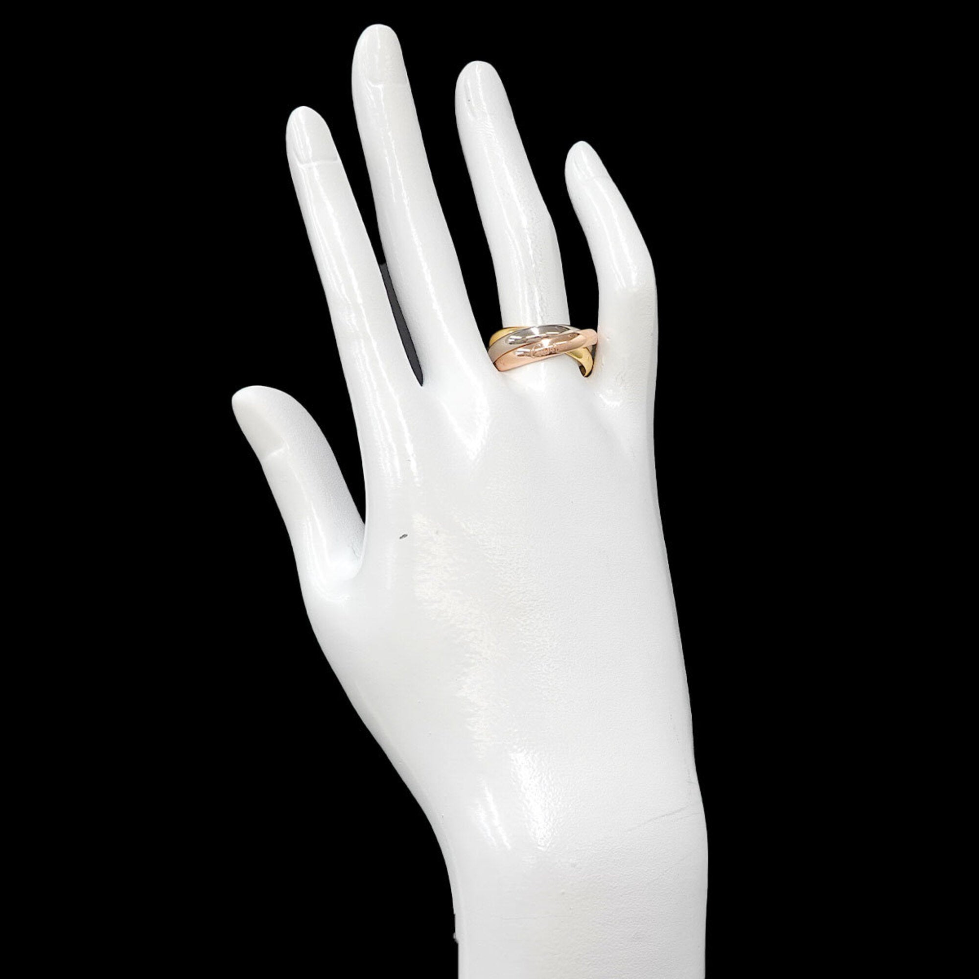 Cartier Yellow Gold (18K) Pink Gold (18K) White Gold (18K) Band Ring (Pre-Owned)