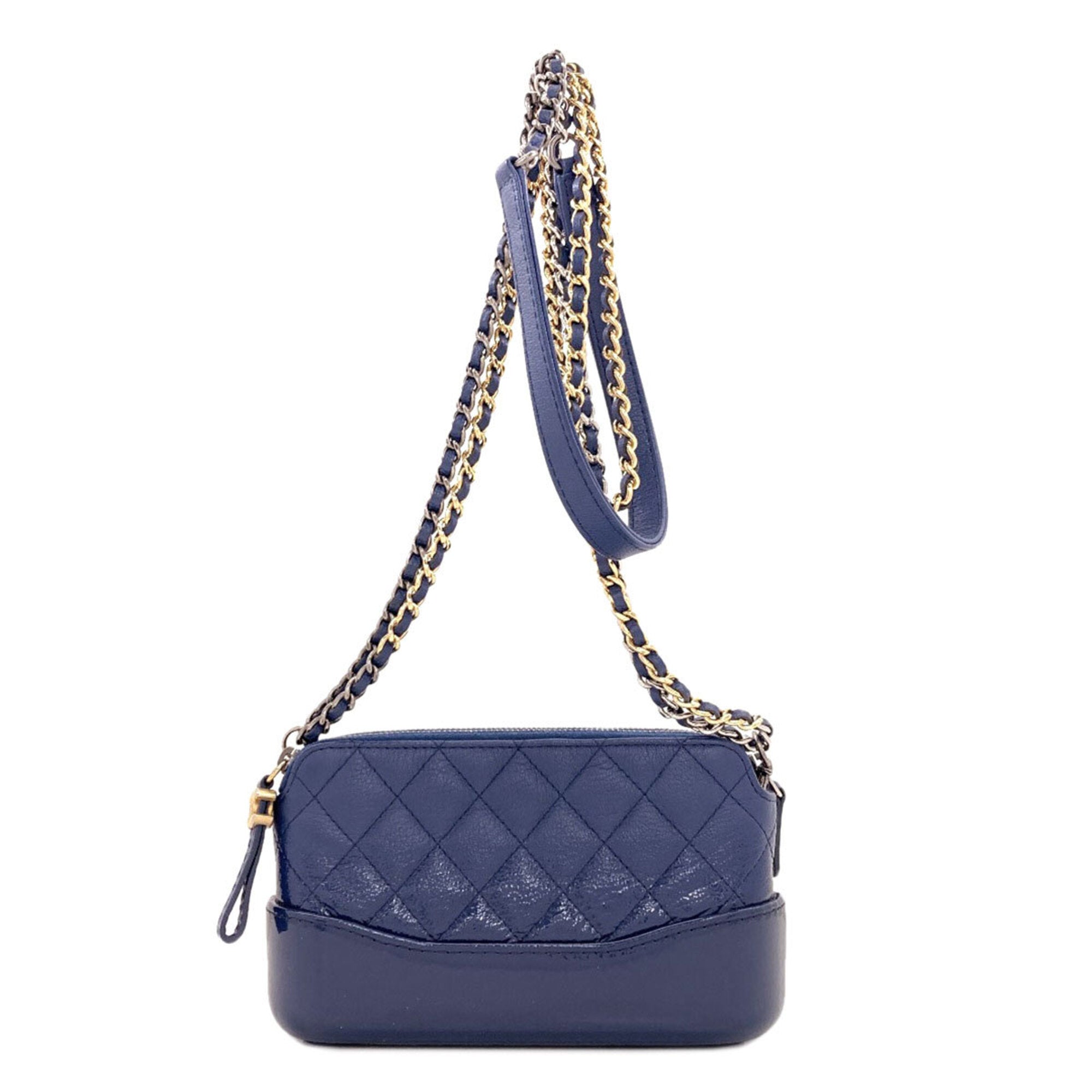 Chanel Navy Shoulder Bag (Pre-Owned)