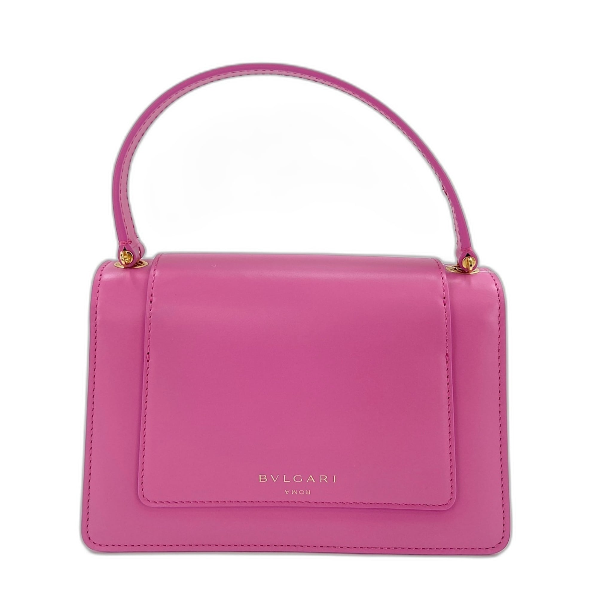 Bvlgari Pink Handbag Shoulder Bag (Pre-Owned)