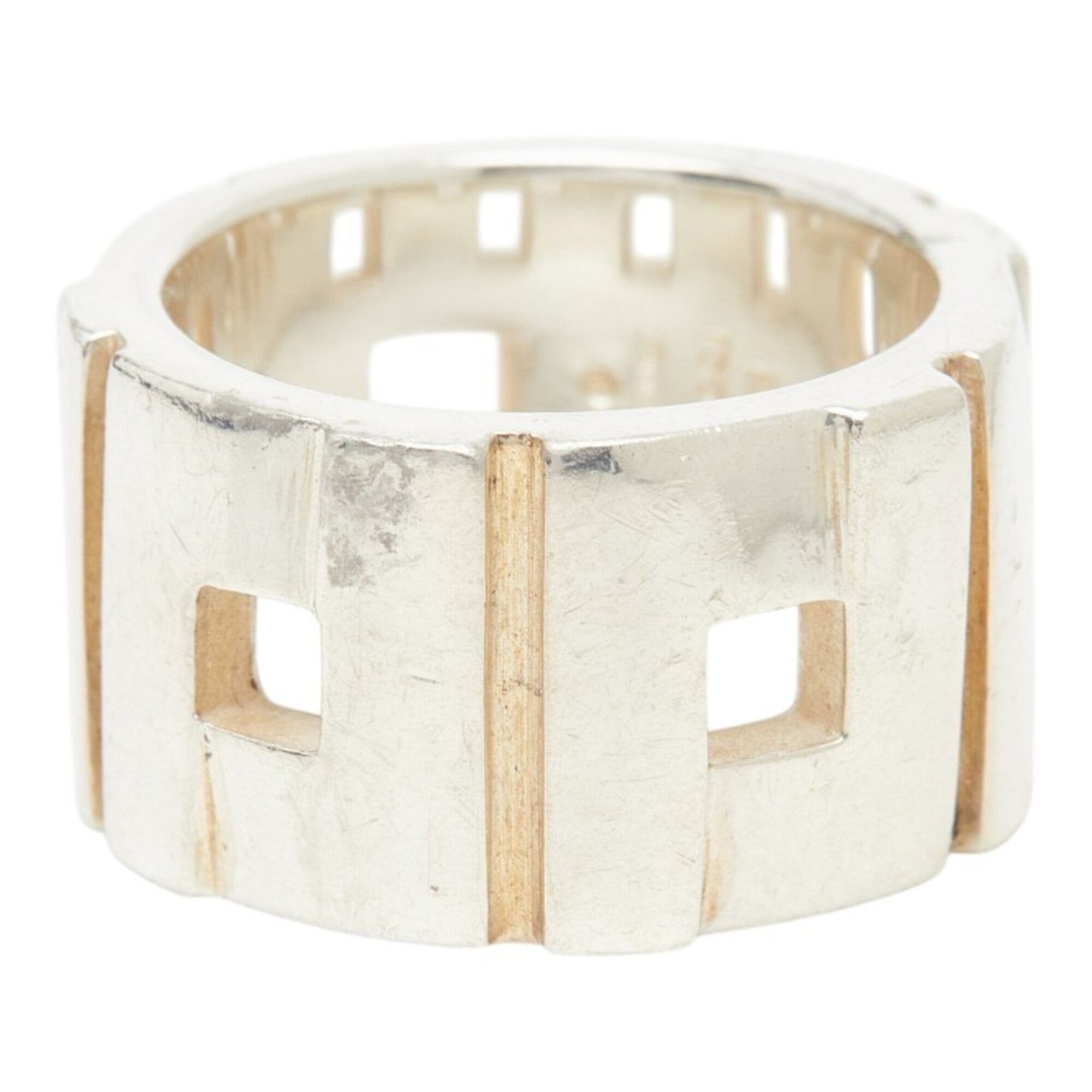 Gucci Silver Silver 925 Band Ring (Pre-Owned)