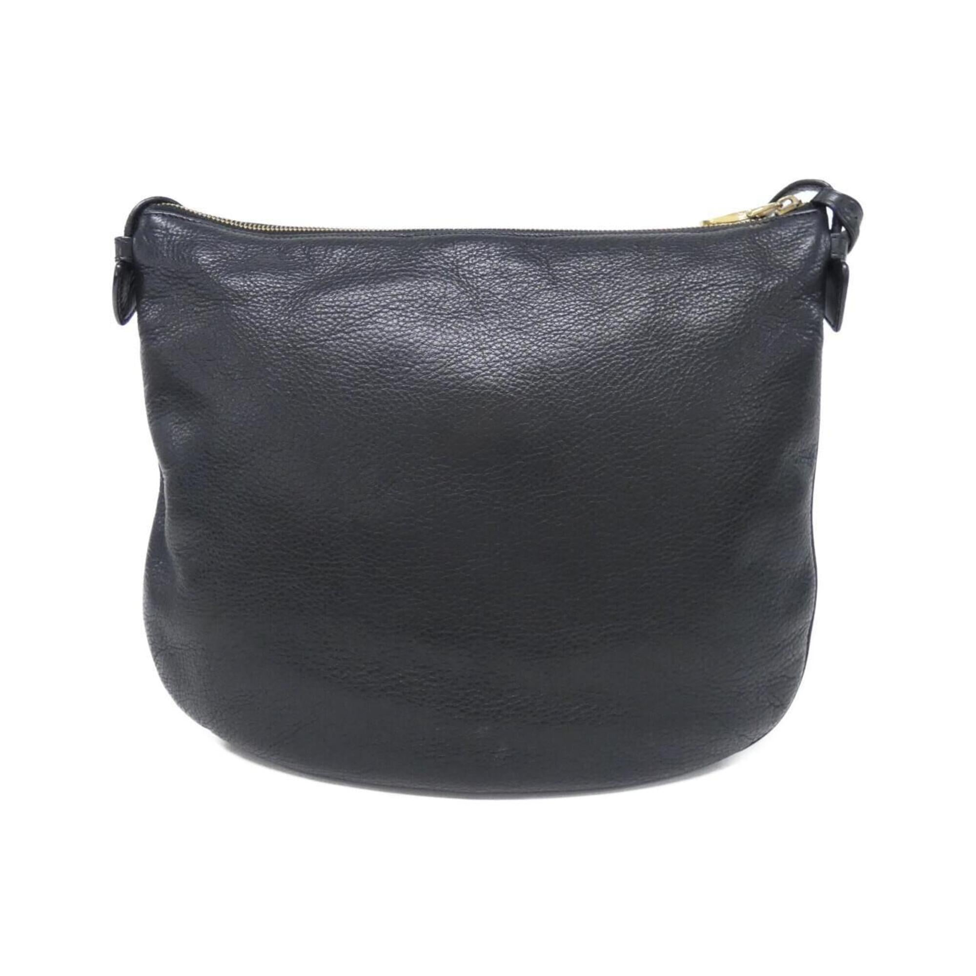 Loewe Black Leather Shoulder Bag (Pre-Owned)