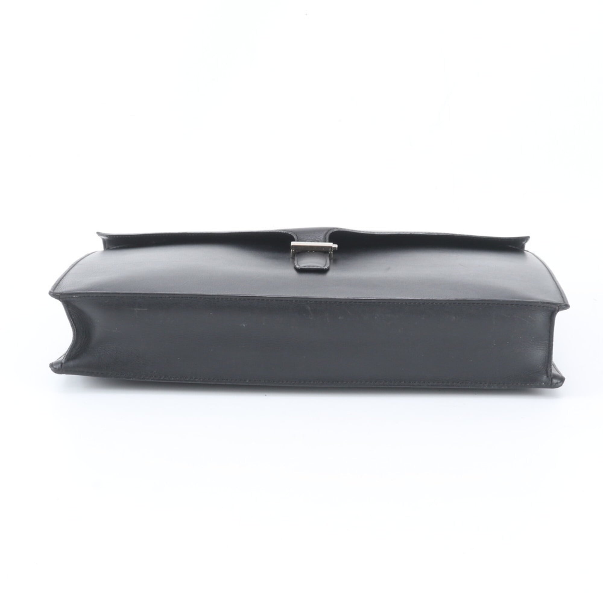 Loewe Black Leather Briefcase Handbag (Pre-Owned)