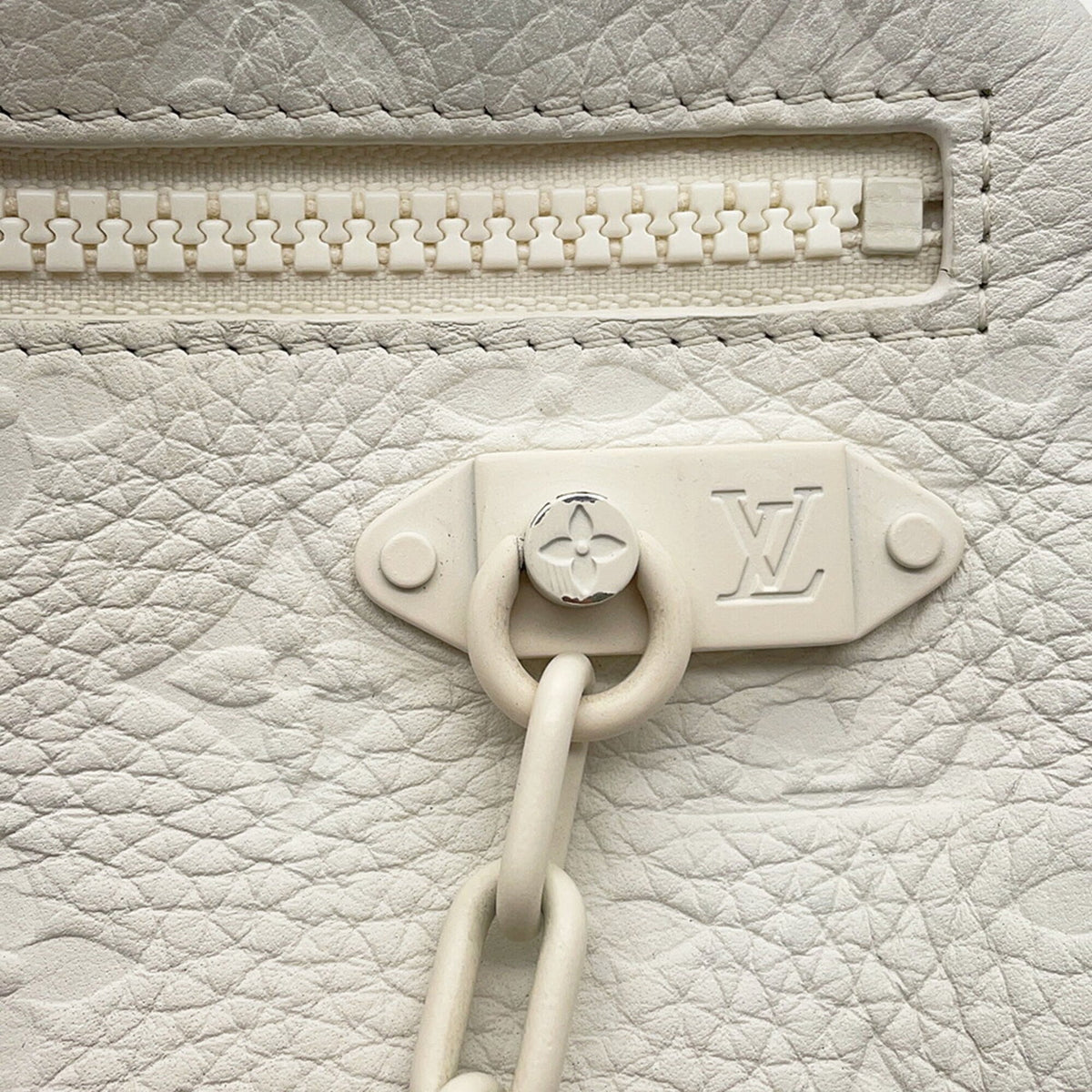 Louis Vuitton Monogram Empreinte White Monogram Empreinte Handbag Pochette (Pre-Owned)