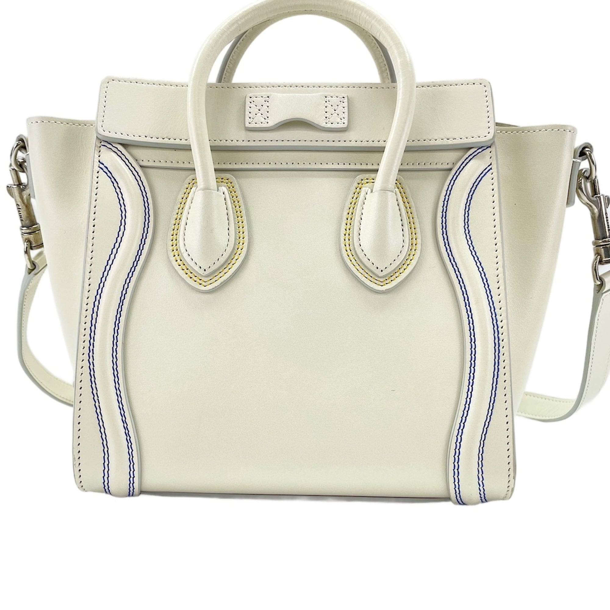 Celine Luggage Beige Handbag (Pre-Owned)