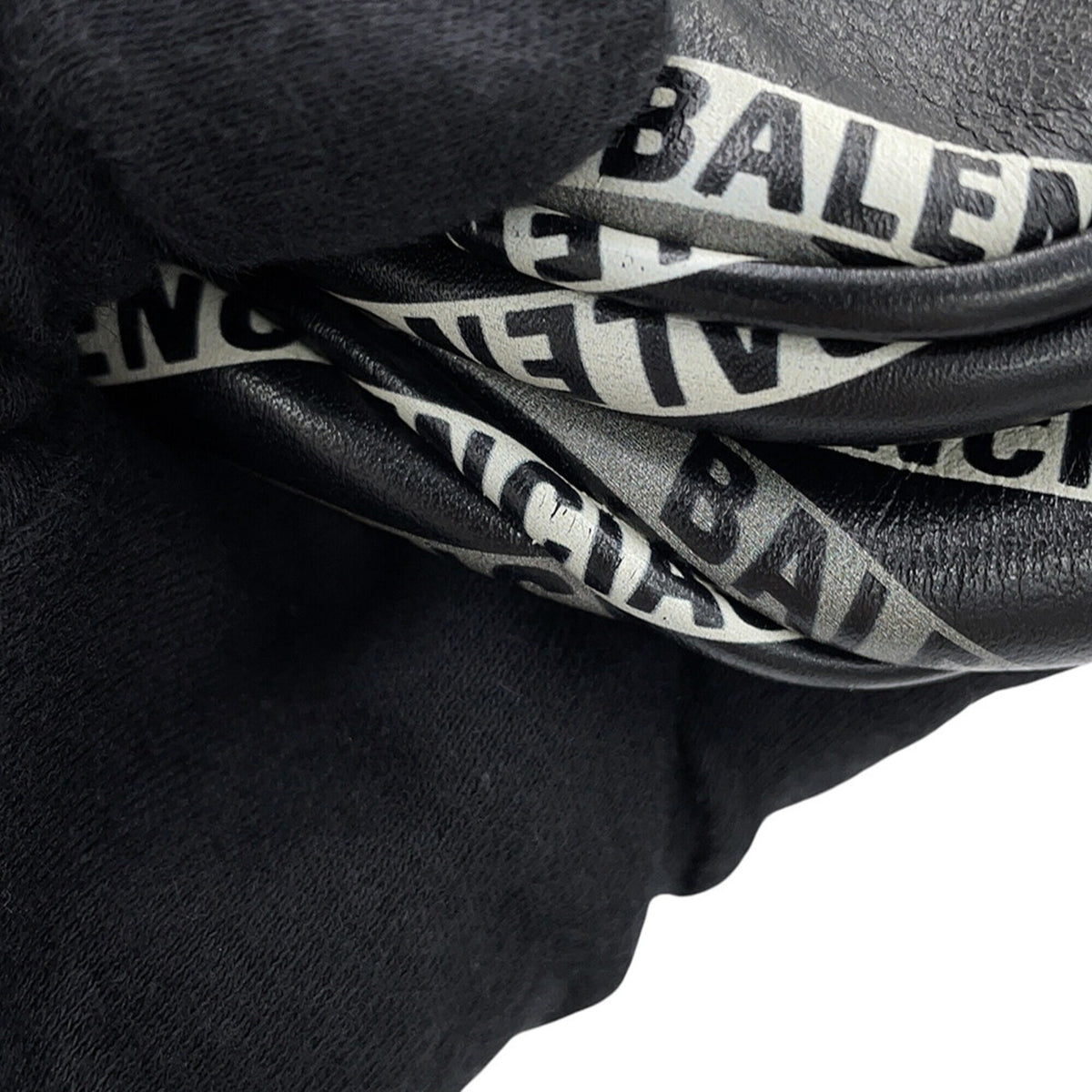 Balenciaga Black Leather Sling Bag (Pre-Owned)