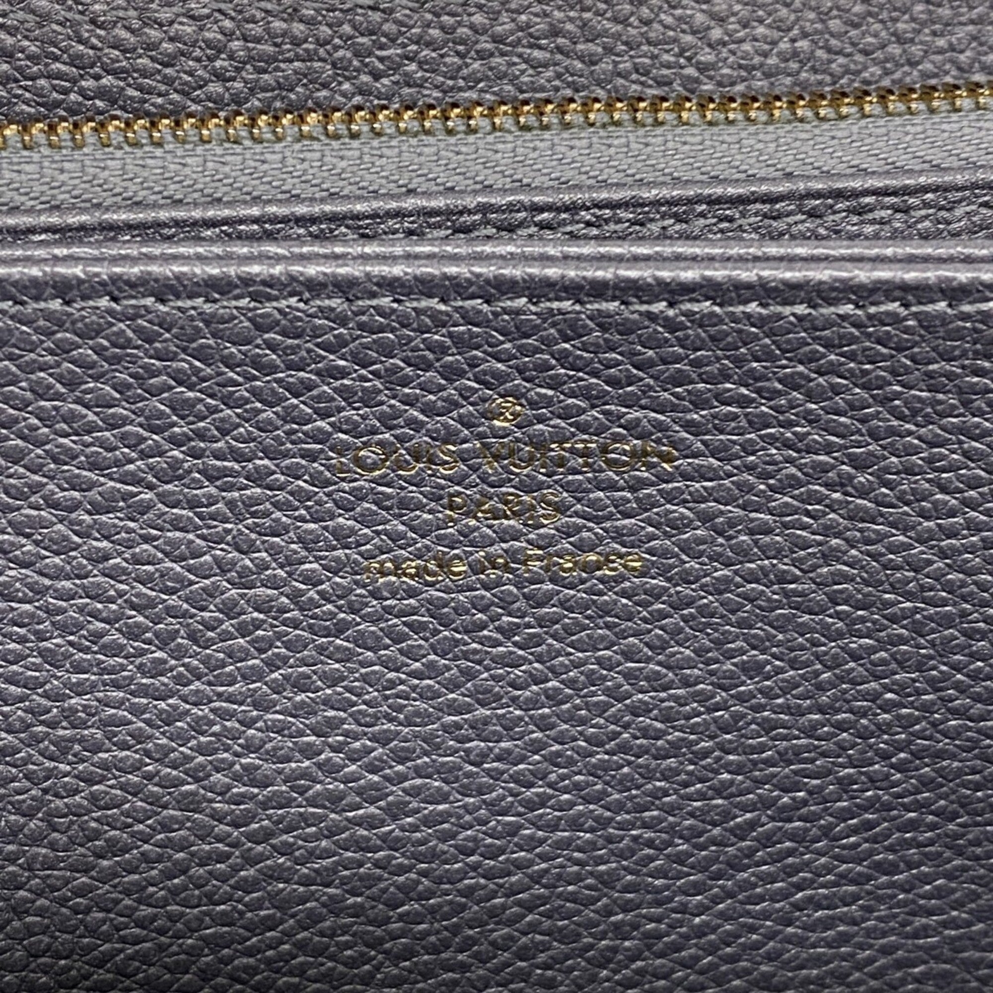 Louis Vuitton Gray Long Wallet (Bi-Fold) (Pre-Owned)