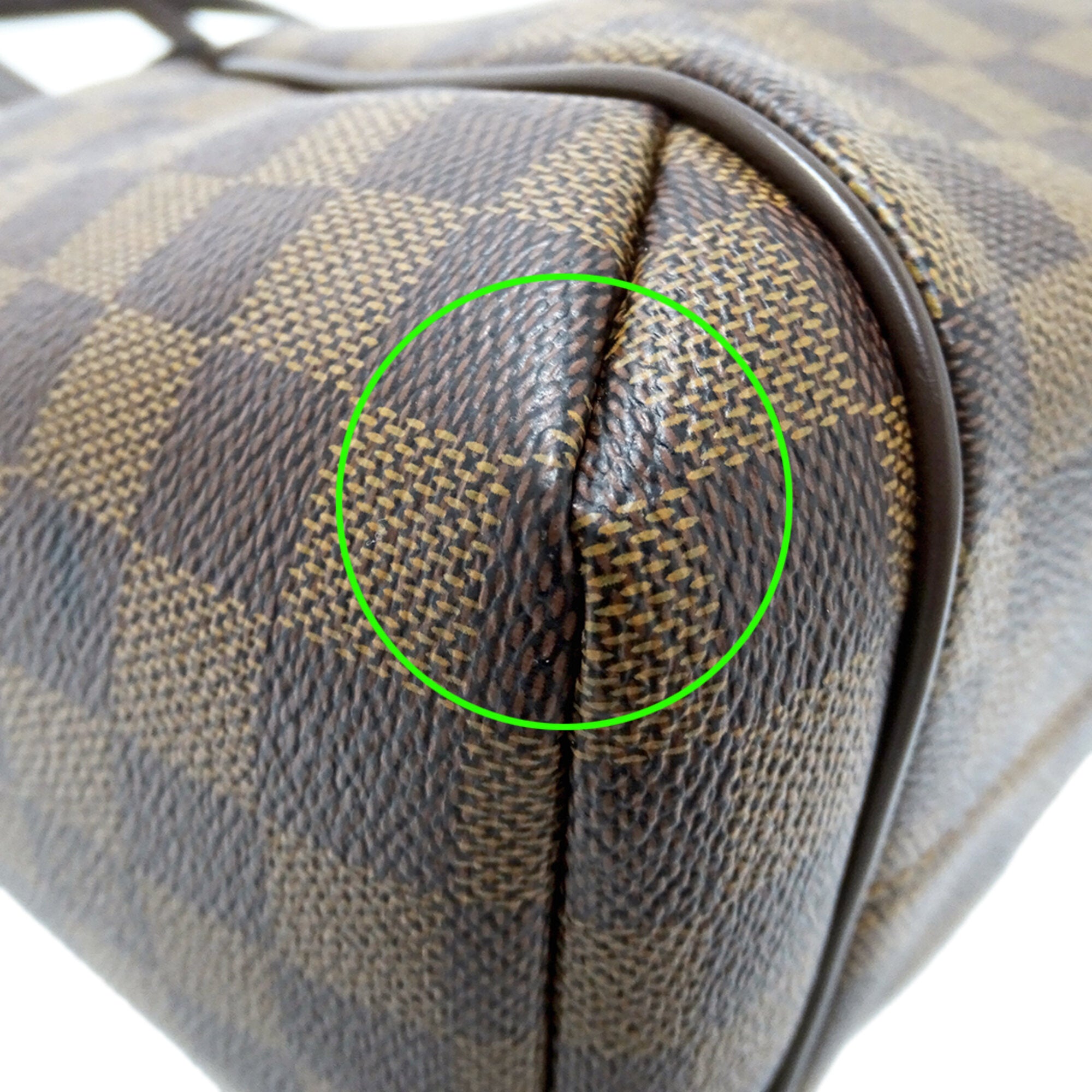 Louis Vuitton Brown Damier Canvas Damier Canvas Handbag Tote Bag (Pre-Owned)