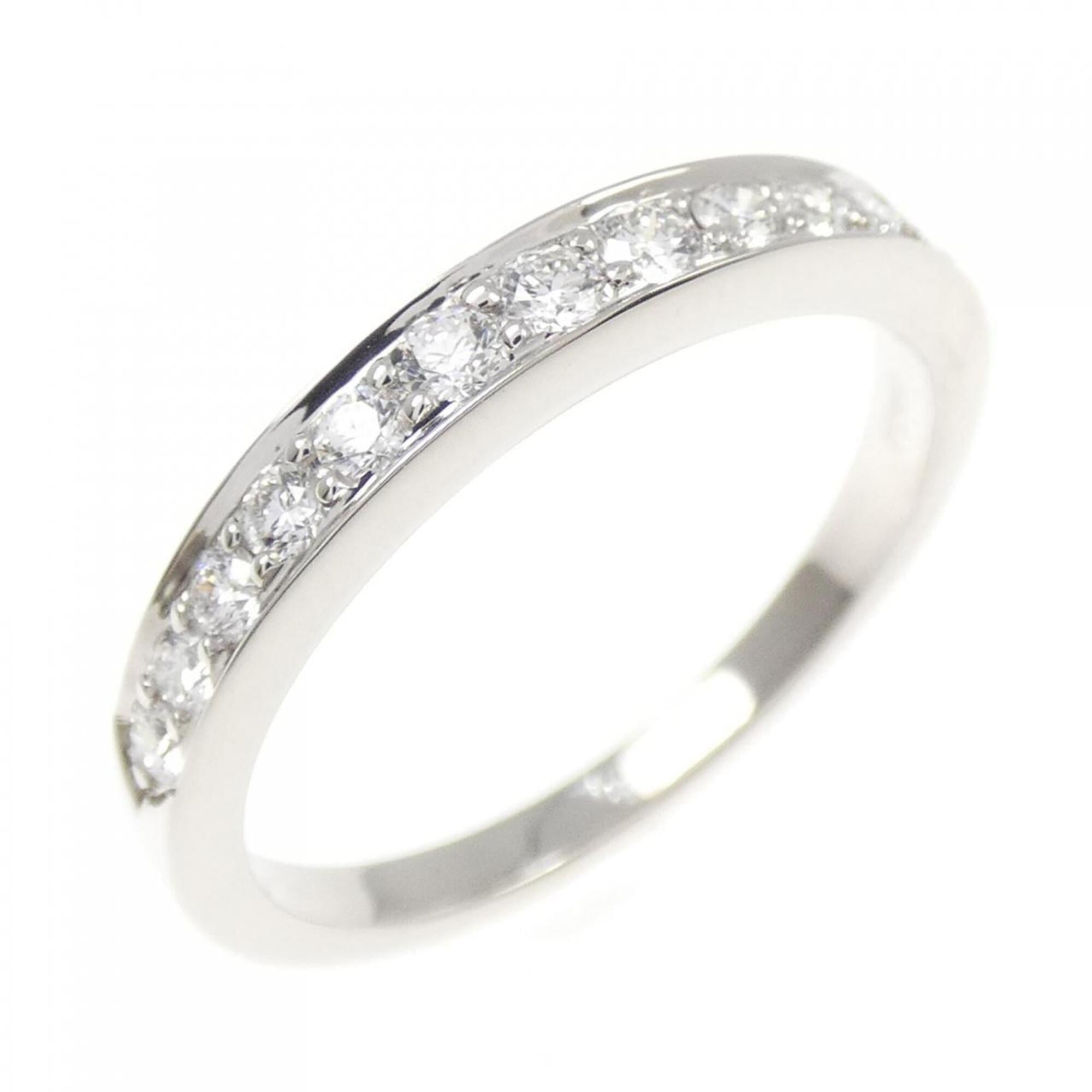 Tiffany Platinum Platinum 950 Band Ring (Pre-Owned)