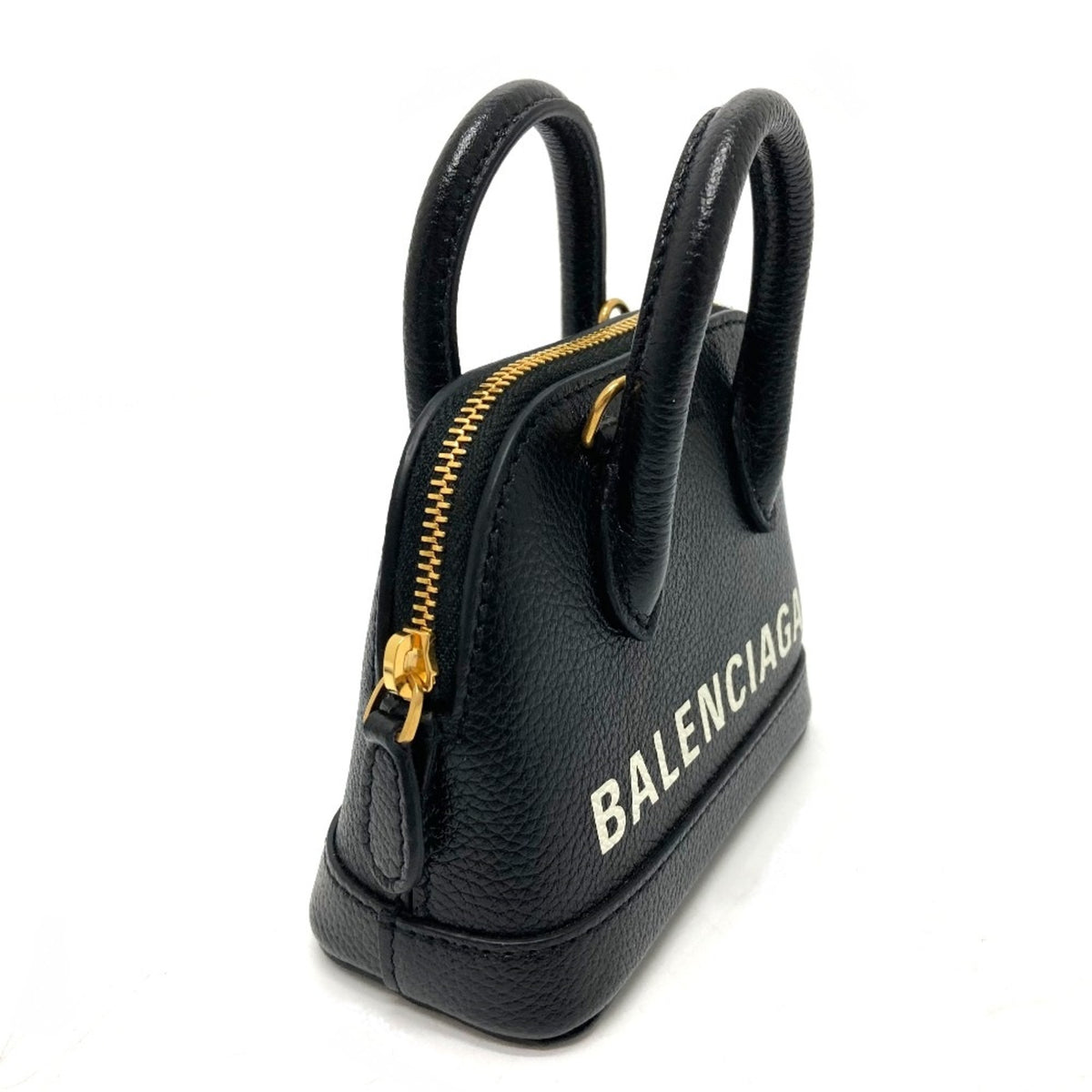 Balenciaga Black Leather Shoulder Bag (Pre-Owned)