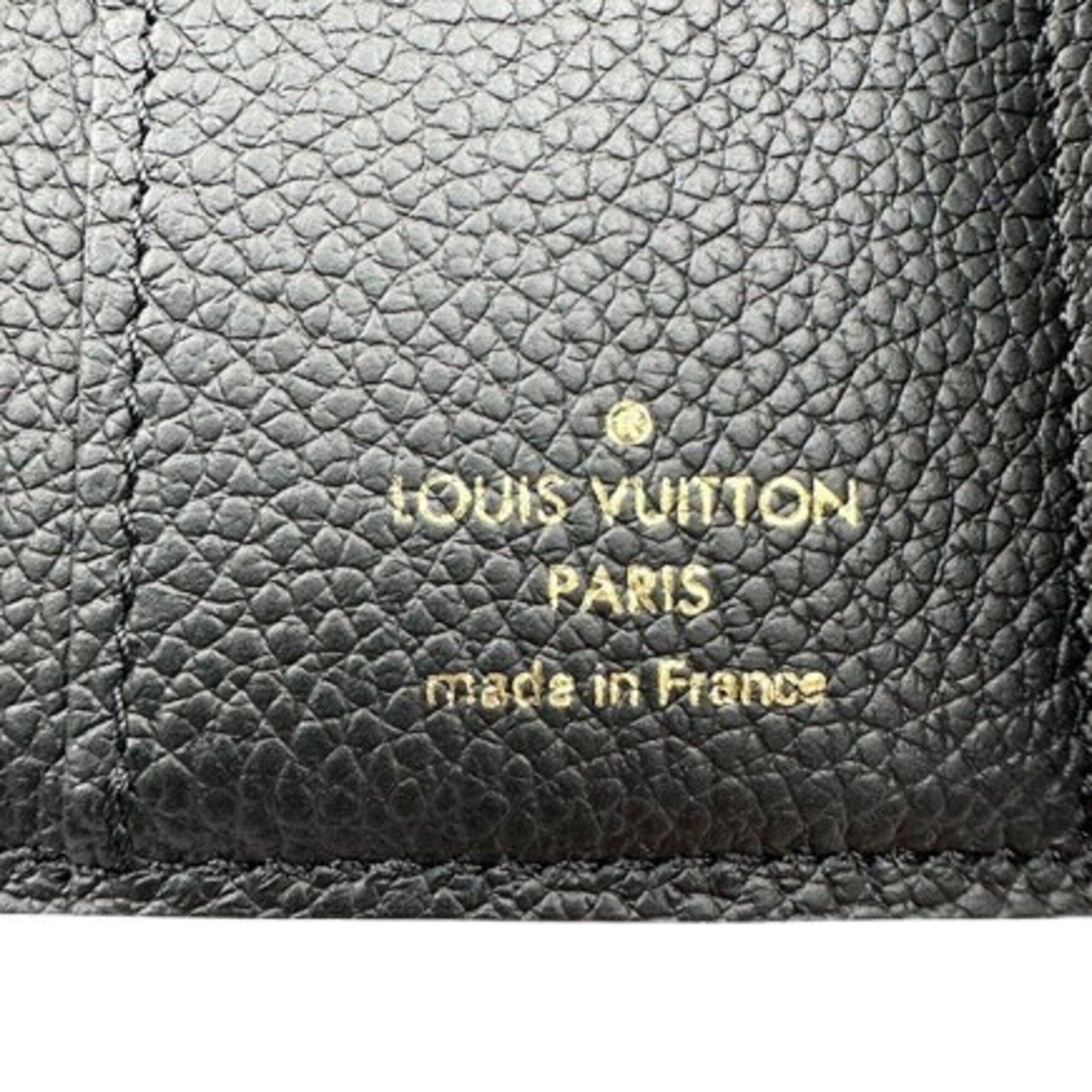 Louis Vuitton Monogram Empreinte Noir Monogram Empreinte Wallet (Tri-Fold) (Pre-Owned)