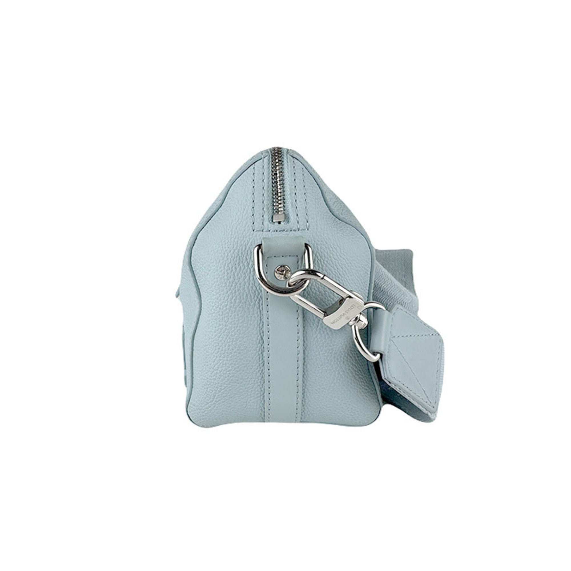 Louis Vuitton Light Blue Leather Shoulder Bag (Pre-Owned)