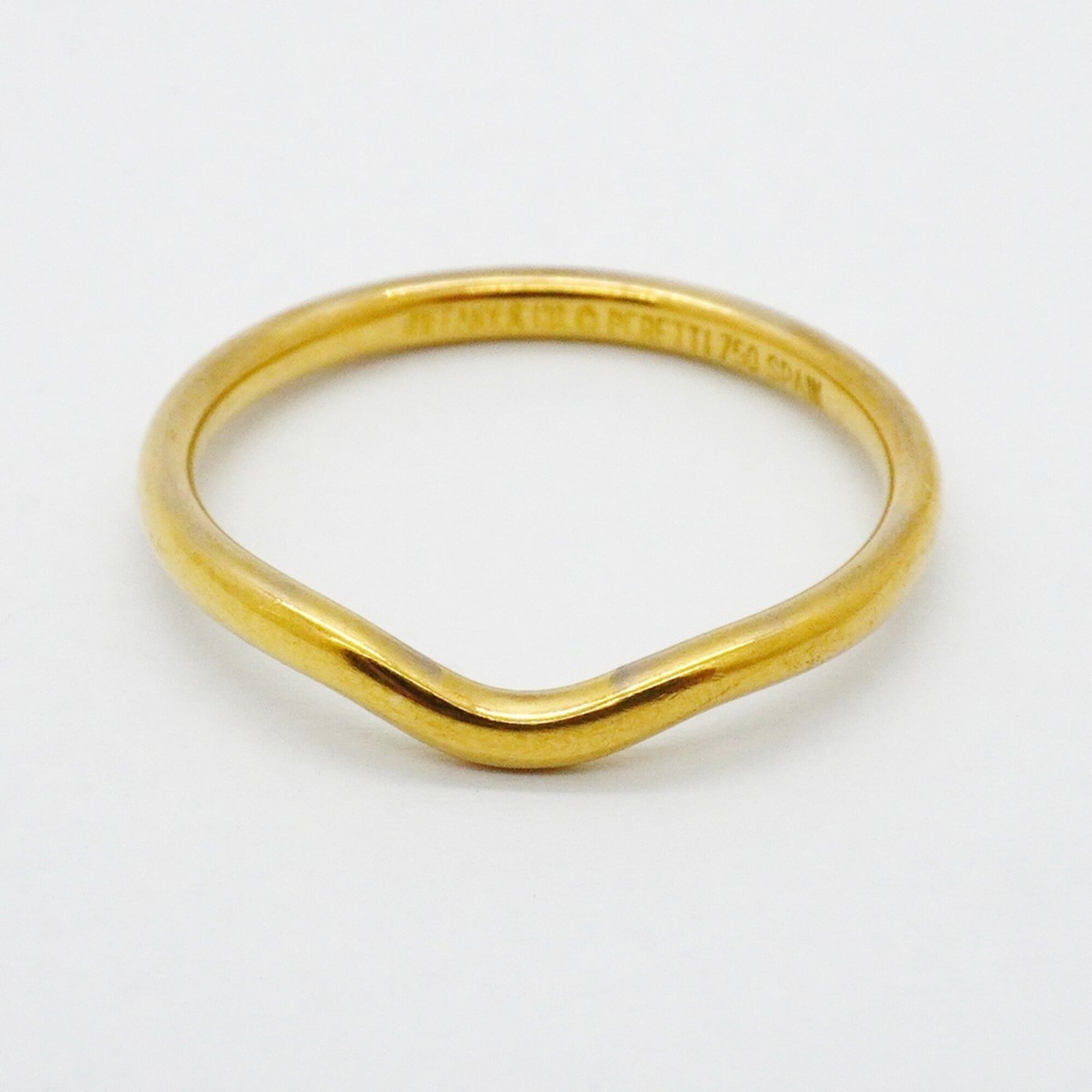 Tiffany Yellow Gold (18K) Band Ring (Pre-Owned)