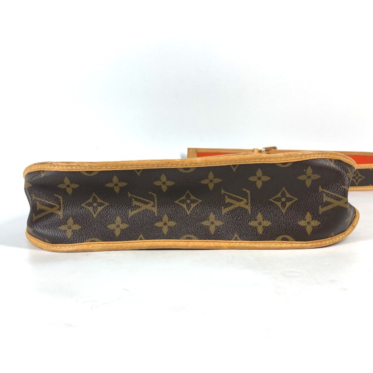 Louis Vuitton Brown Orange Monogram Shoulder Bag (Pre-Owned)
