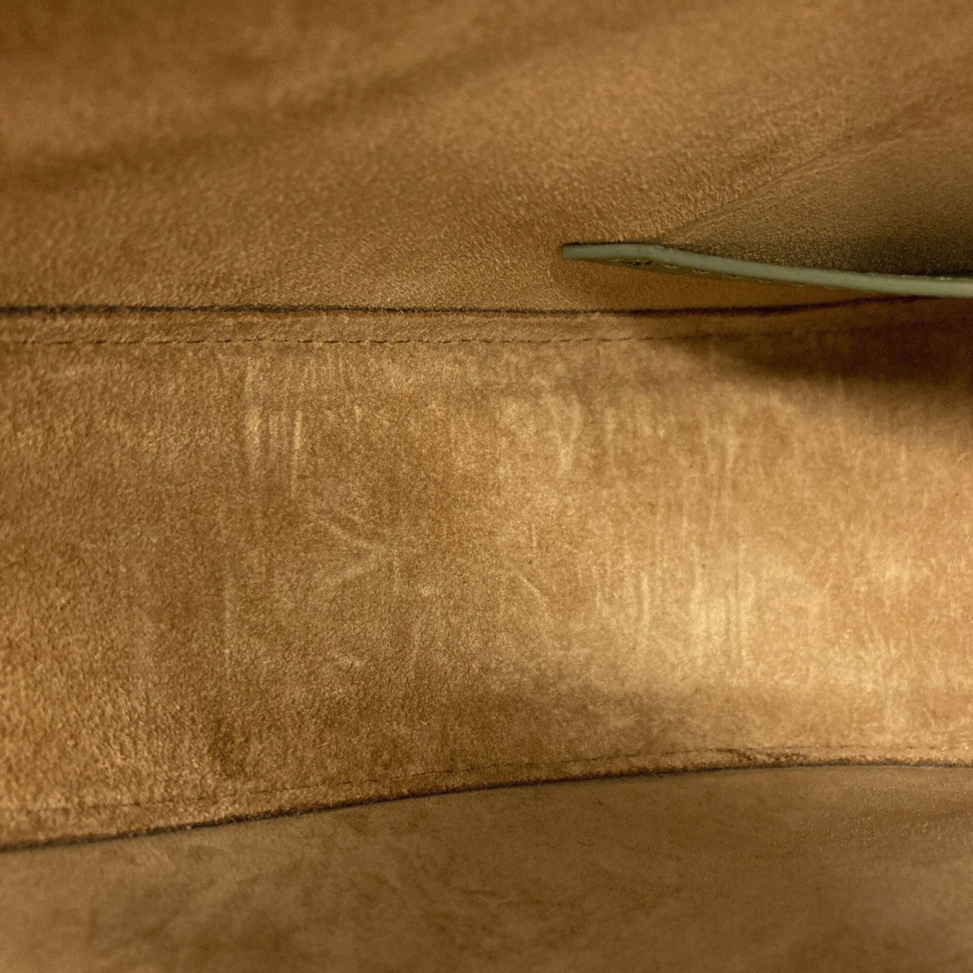 Loewe Green Leather Shoulder Bag (Pre-Owned)